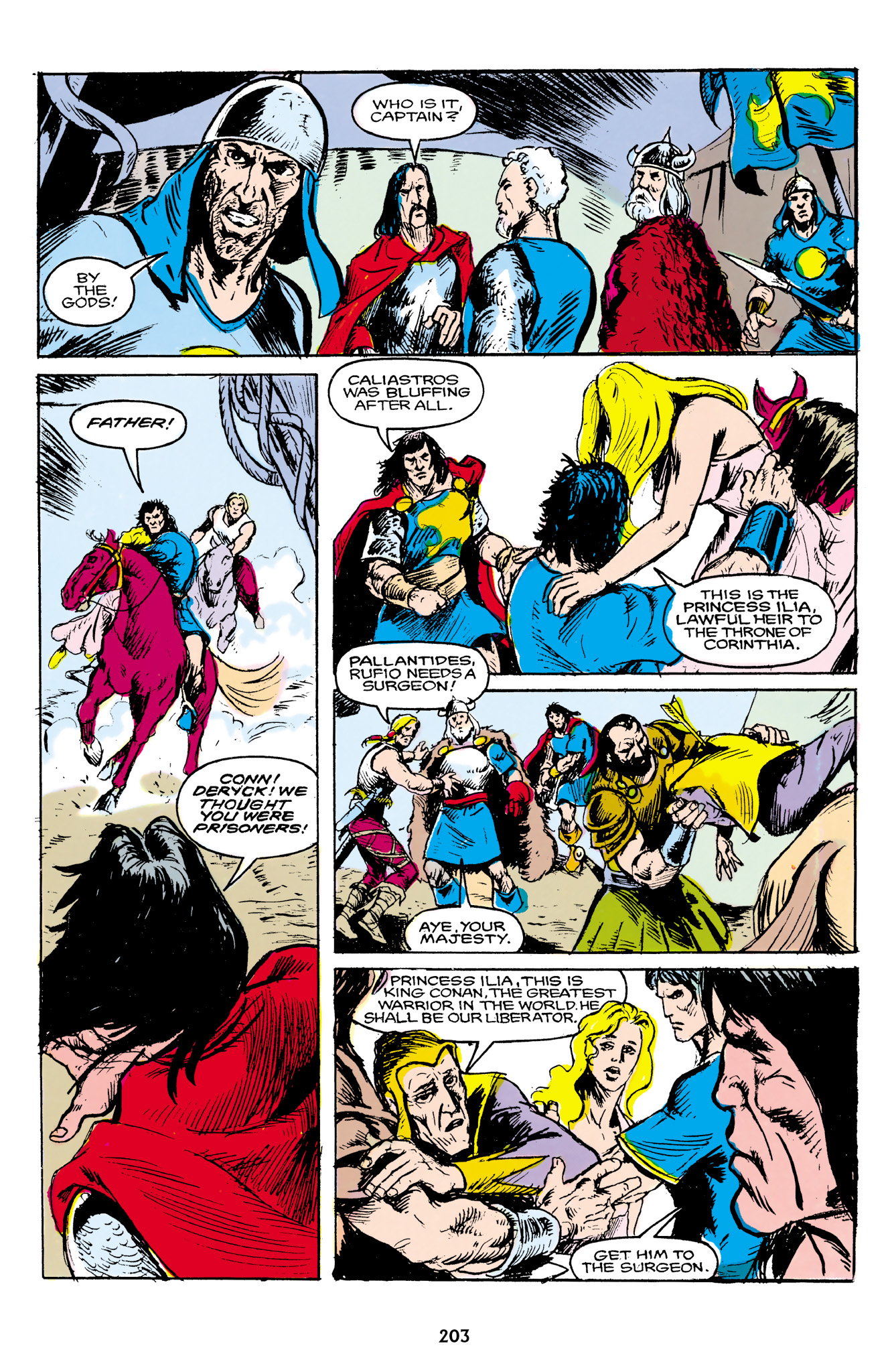 Read online The Chronicles of King Conan comic -  Issue # TPB 9 (Part 2) - 102