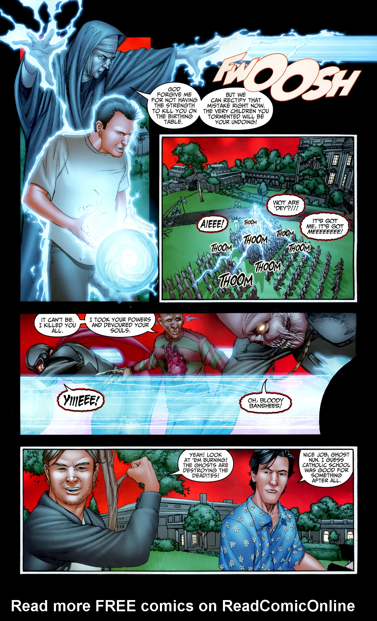 Read online Freddy vs. Jason vs. Ash: The Nightmare Warriors comic -  Issue #6 - 2