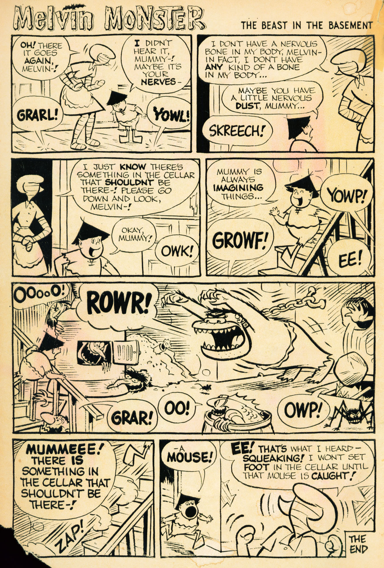 Read online Melvin Monster comic -  Issue #6 - 2