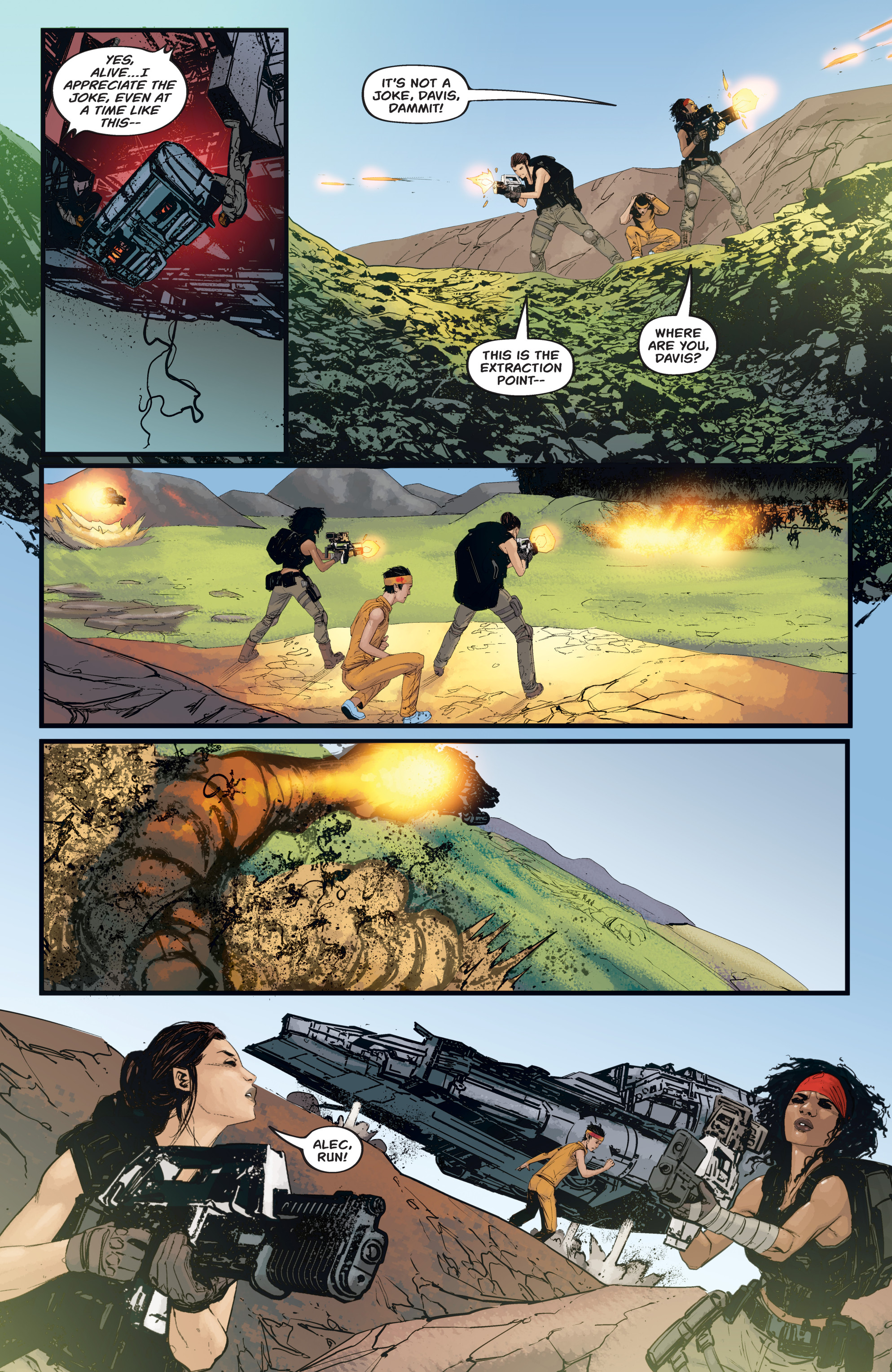 Read online Aliens: Resistance comic -  Issue # _TPB - 86