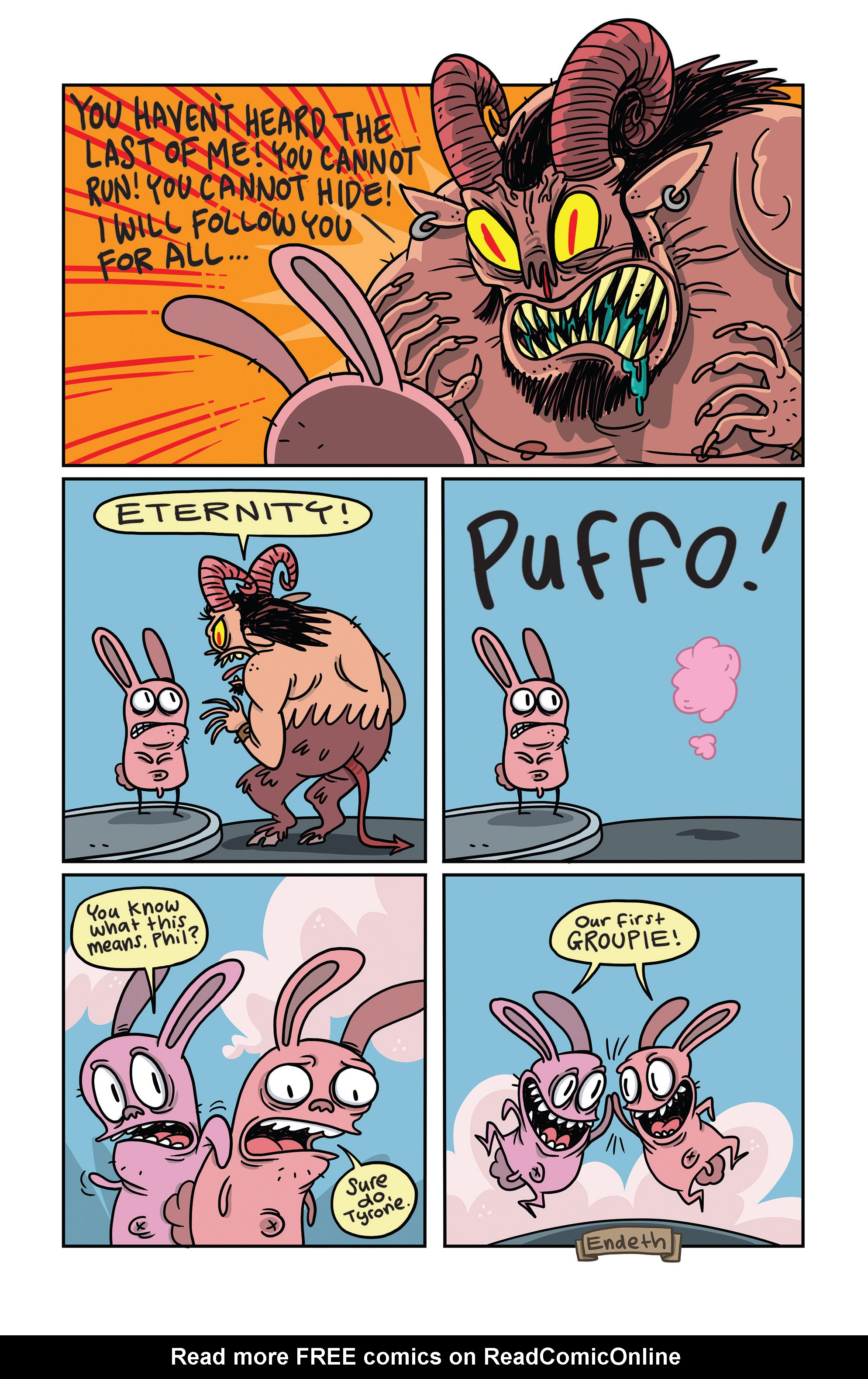 Read online Itty Bitty Bunnies: Friendgasm comic -  Issue # Full - 72