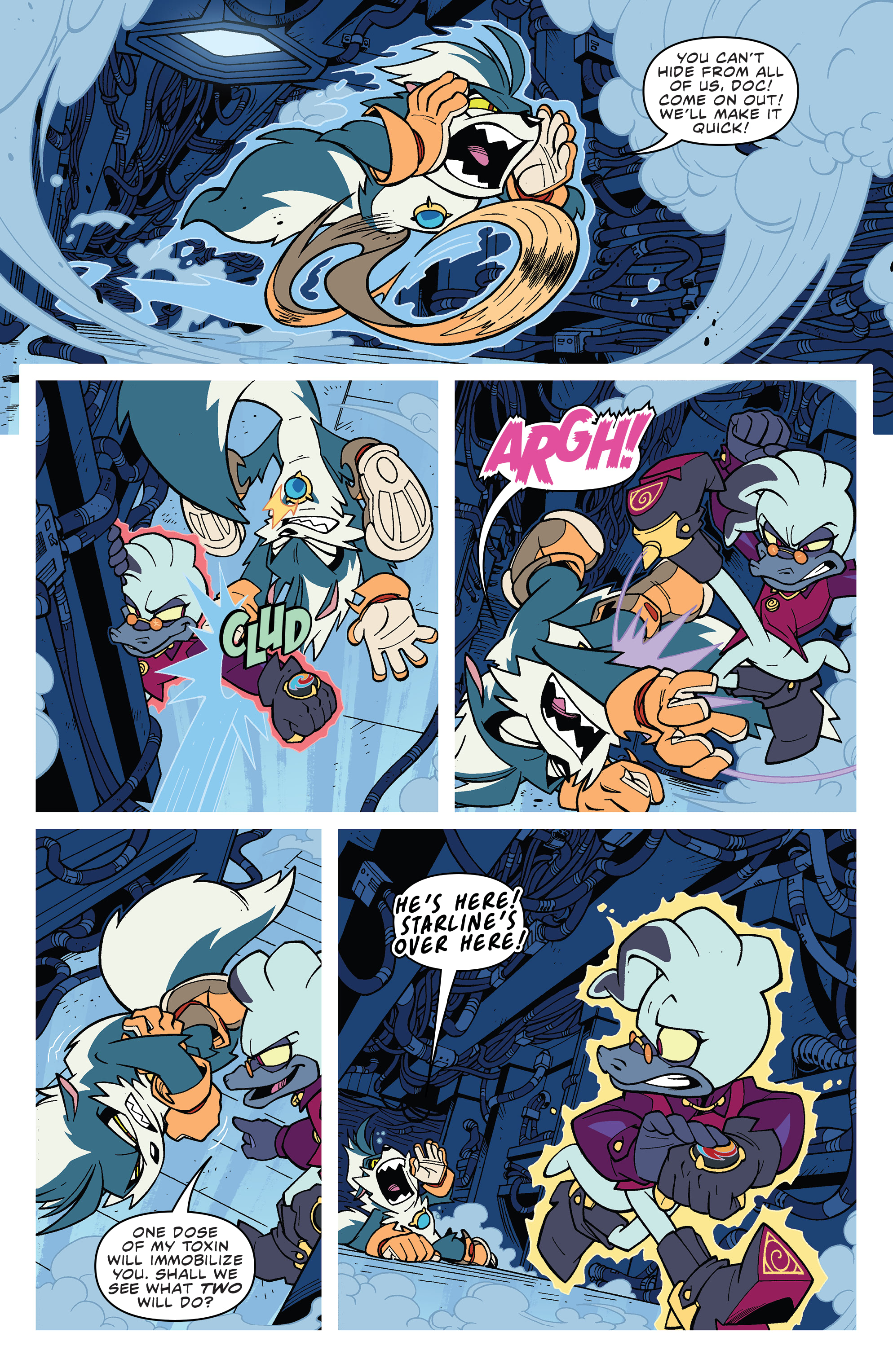 Read online Sonic the Hedgehog: Bad Guys comic -  Issue #4 - 9