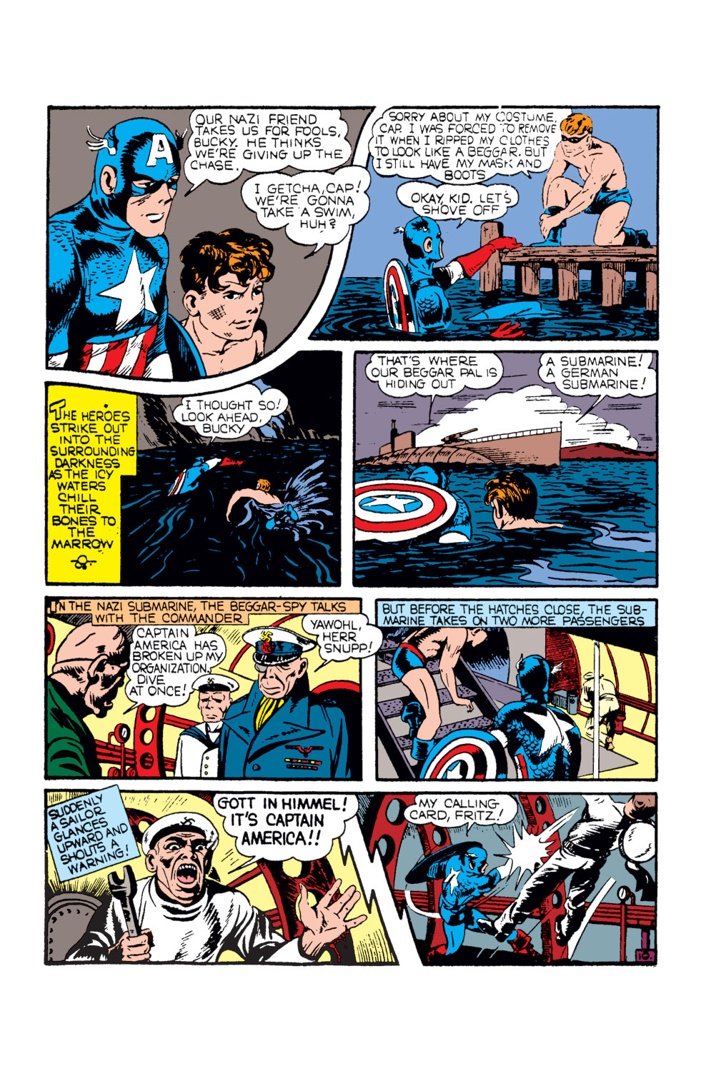 Captain America Comics 4 Page 10