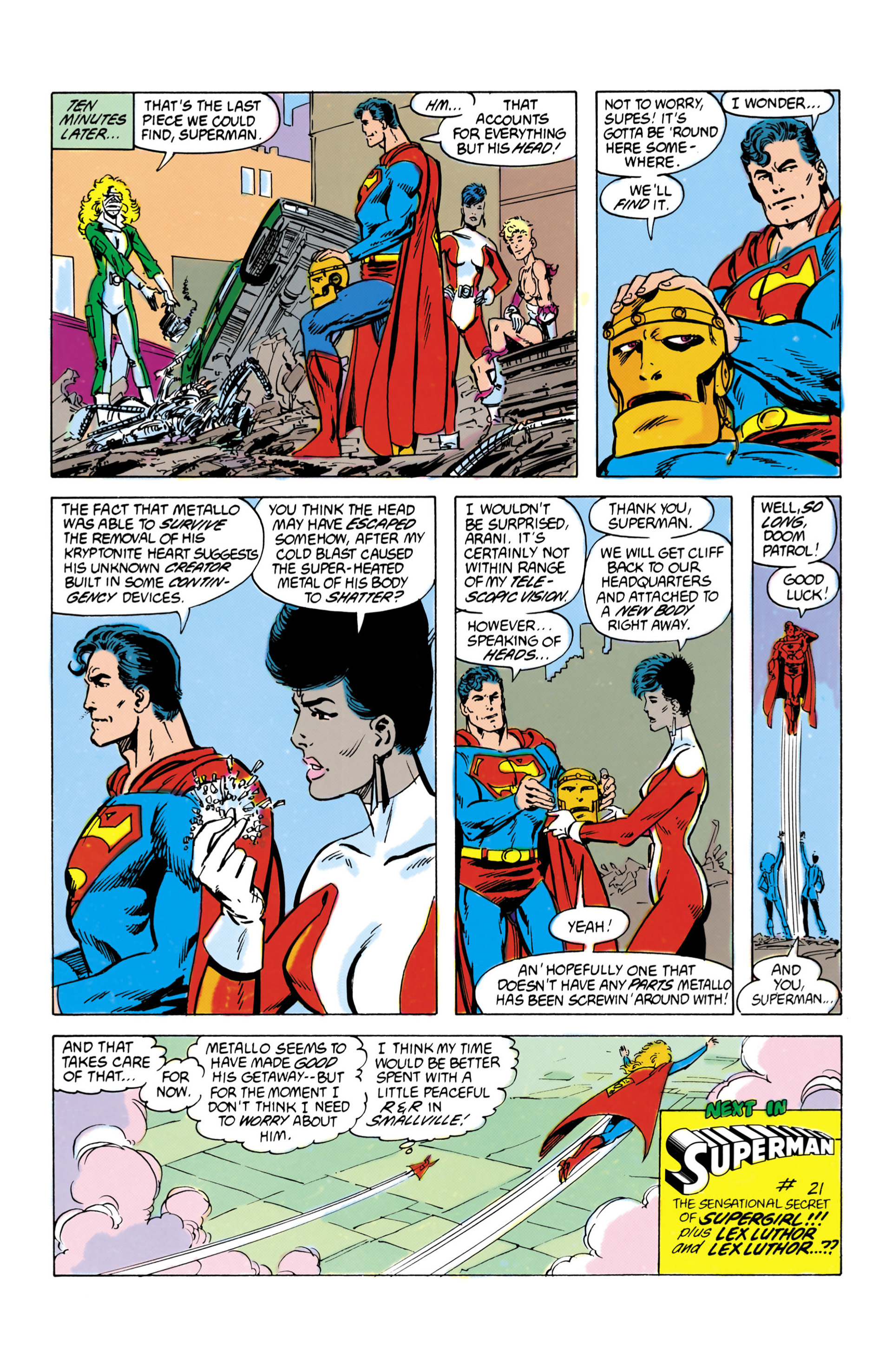 Read online Superman (1987) comic -  Issue #20 - 23