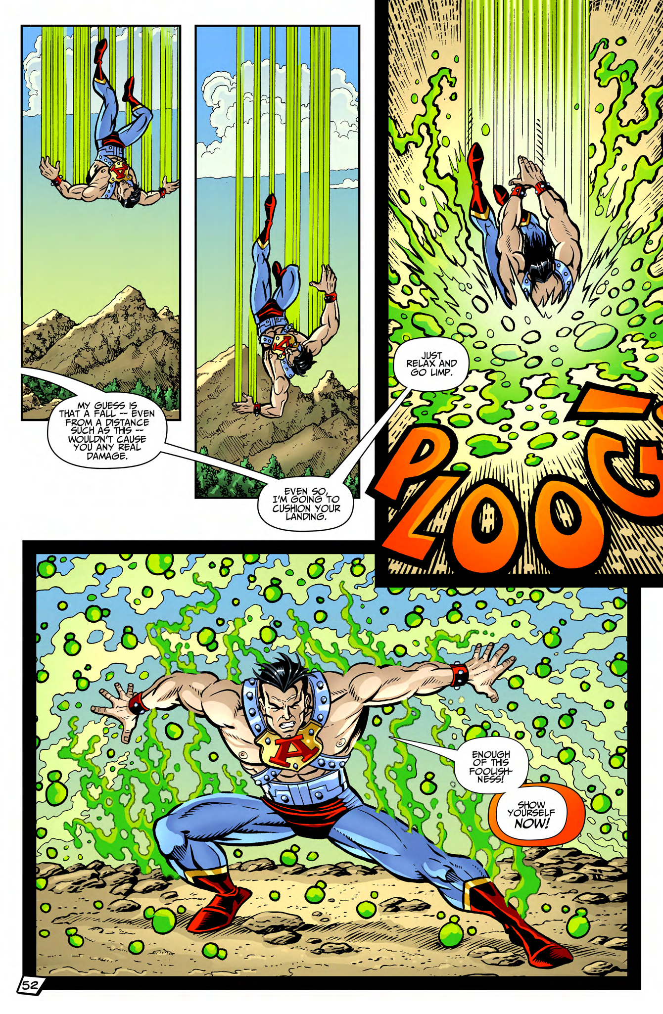 Read online John Aman Amazing Man comic -  Issue #3 - 6