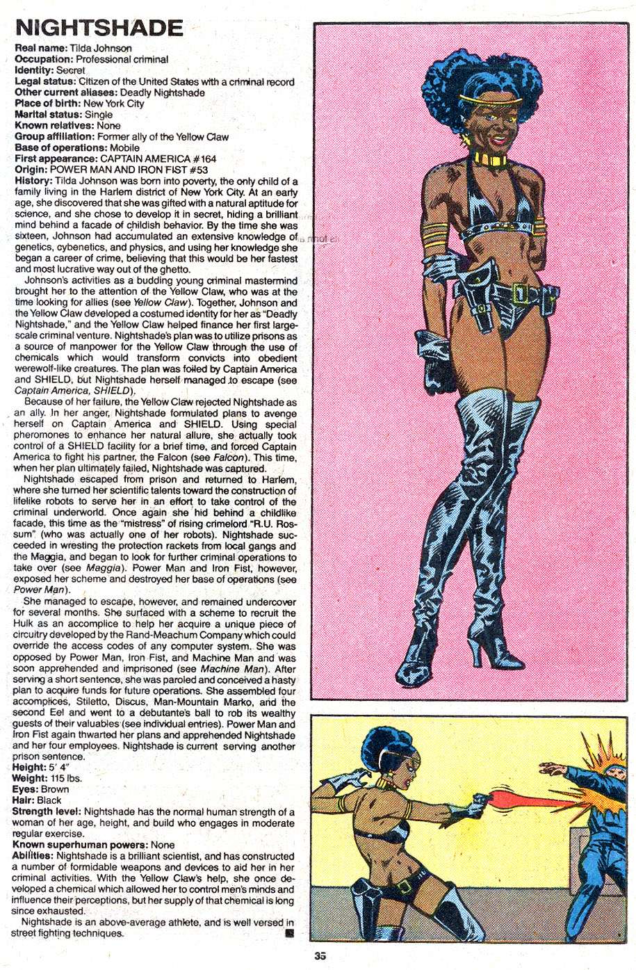 Read online The Official Handbook of the Marvel Universe Deluxe Edition comic -  Issue #9 - 41