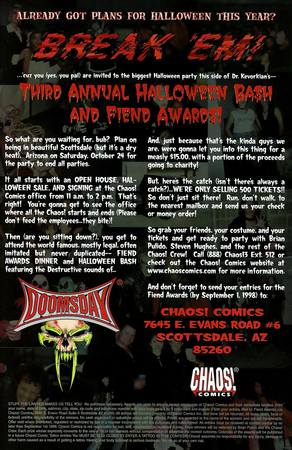 Read online Pandemonium (1998) comic -  Issue # Full - 30