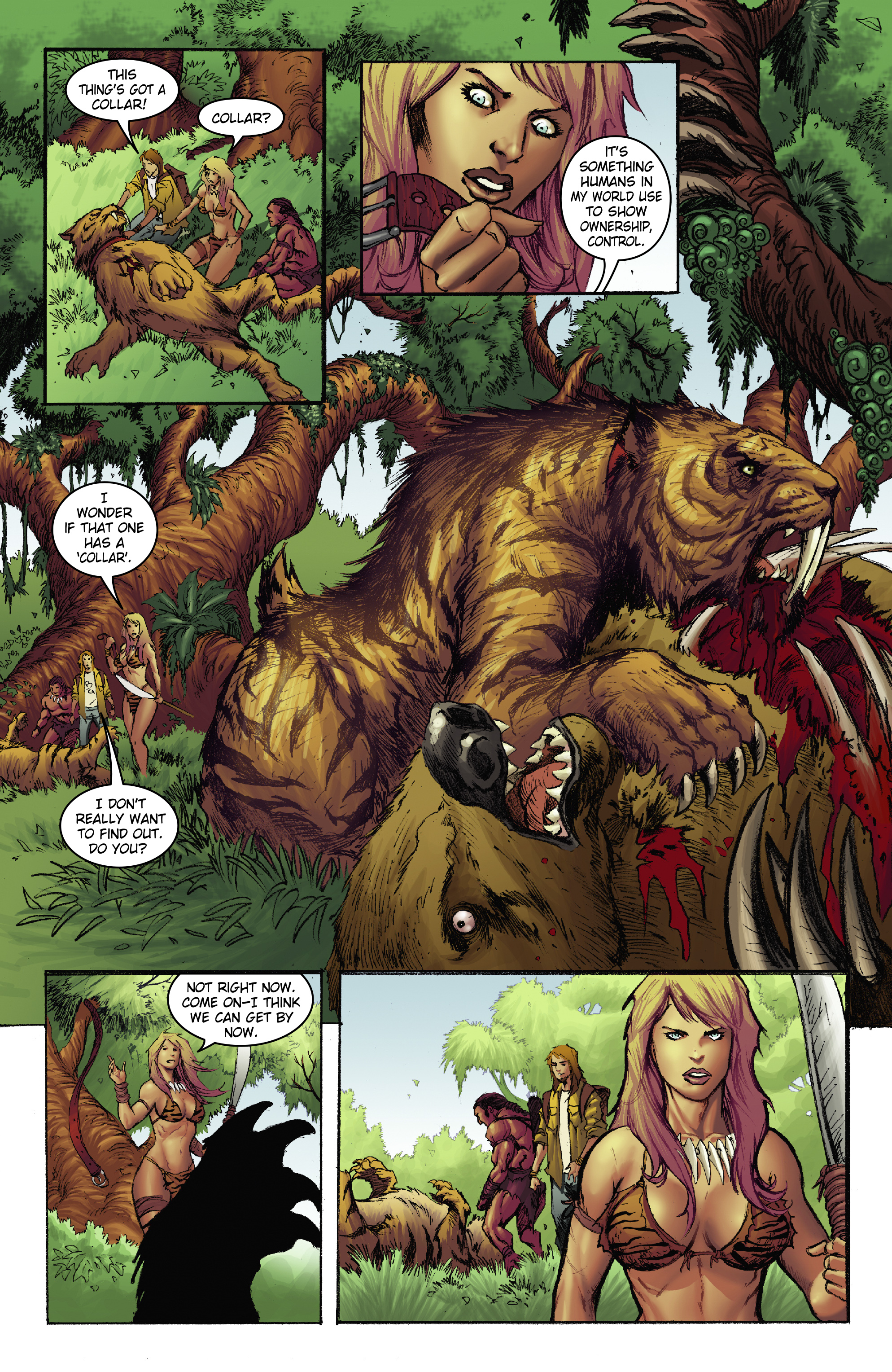 Read online Jungle Girl Season 2 comic -  Issue #1 - 20