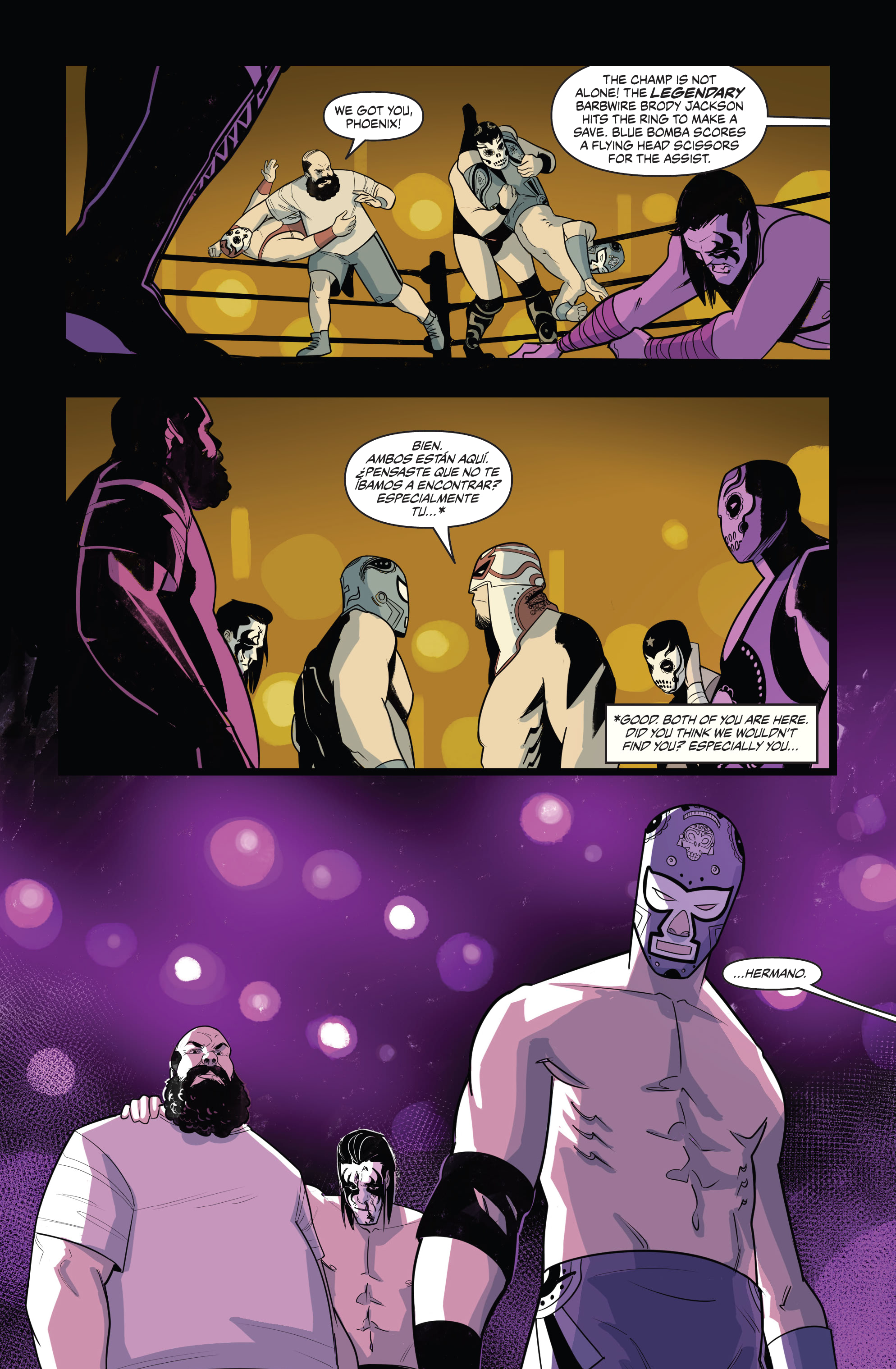 Read online Over the Ropes comic -  Issue # _TPB - 49