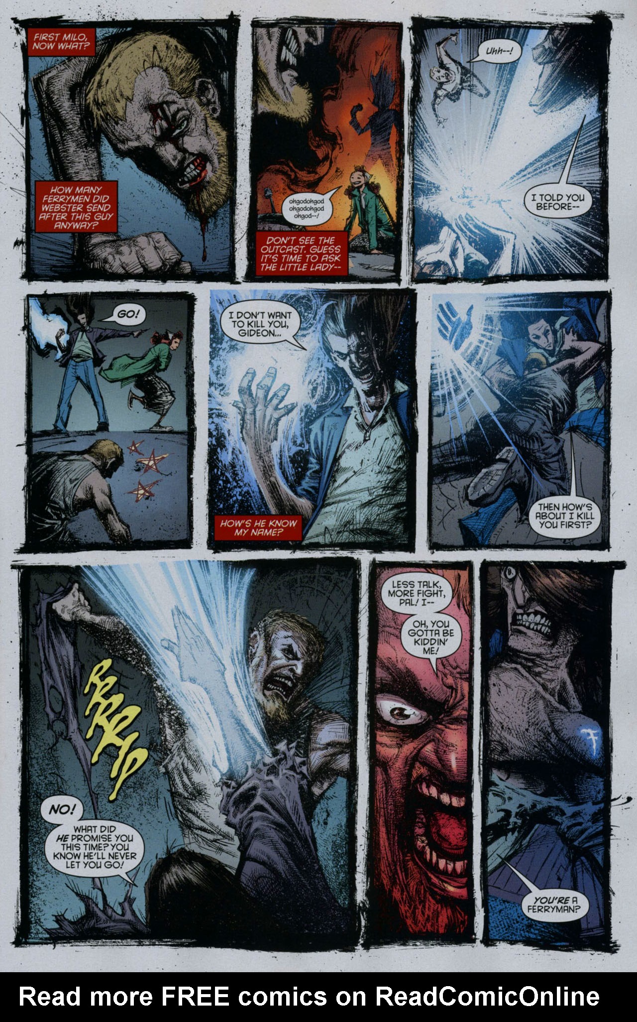 Read online Ferryman comic -  Issue #4 - 4