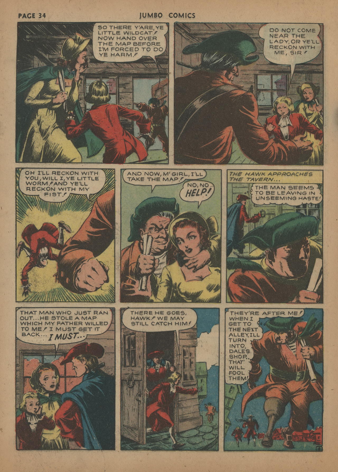 Read online Jumbo Comics comic -  Issue #47 - 36