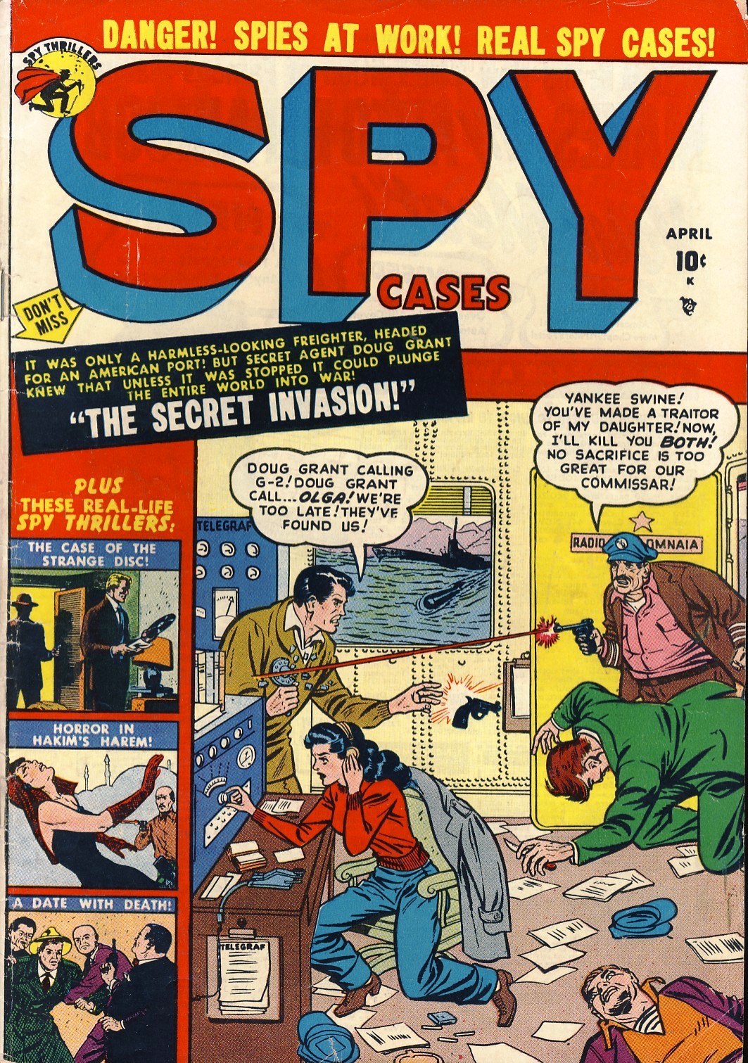 Read online Spy Cases comic -  Issue #4 - 1