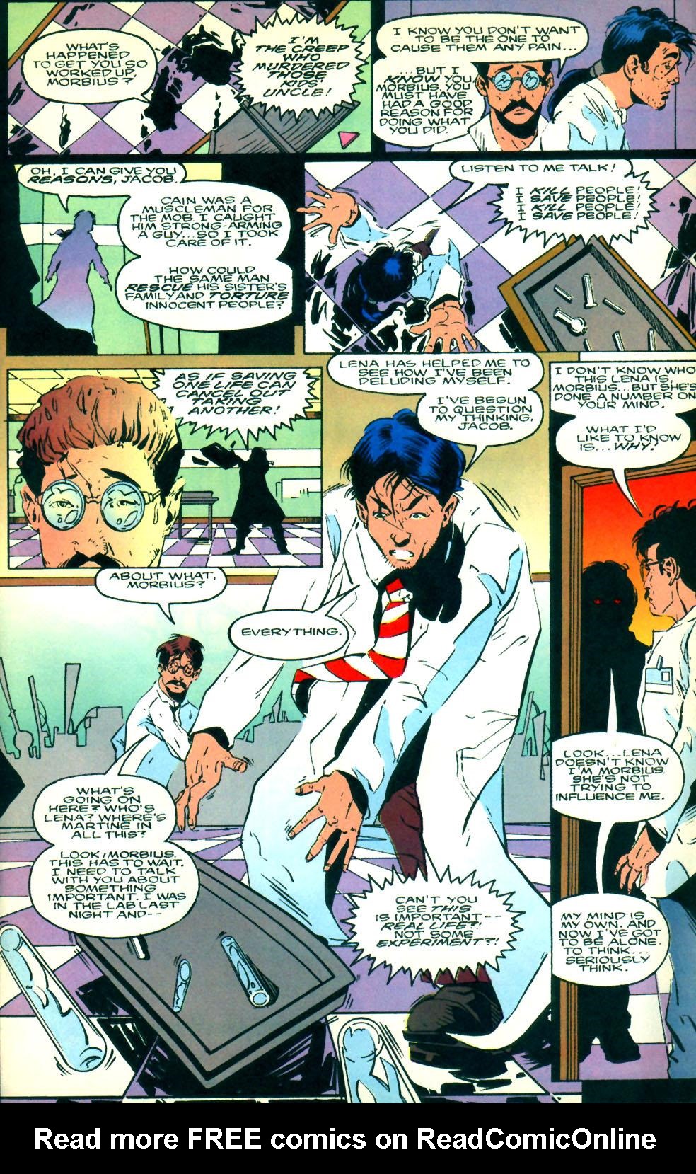 Read online Morbius: The Living Vampire (1992) comic -  Issue #27 - 17