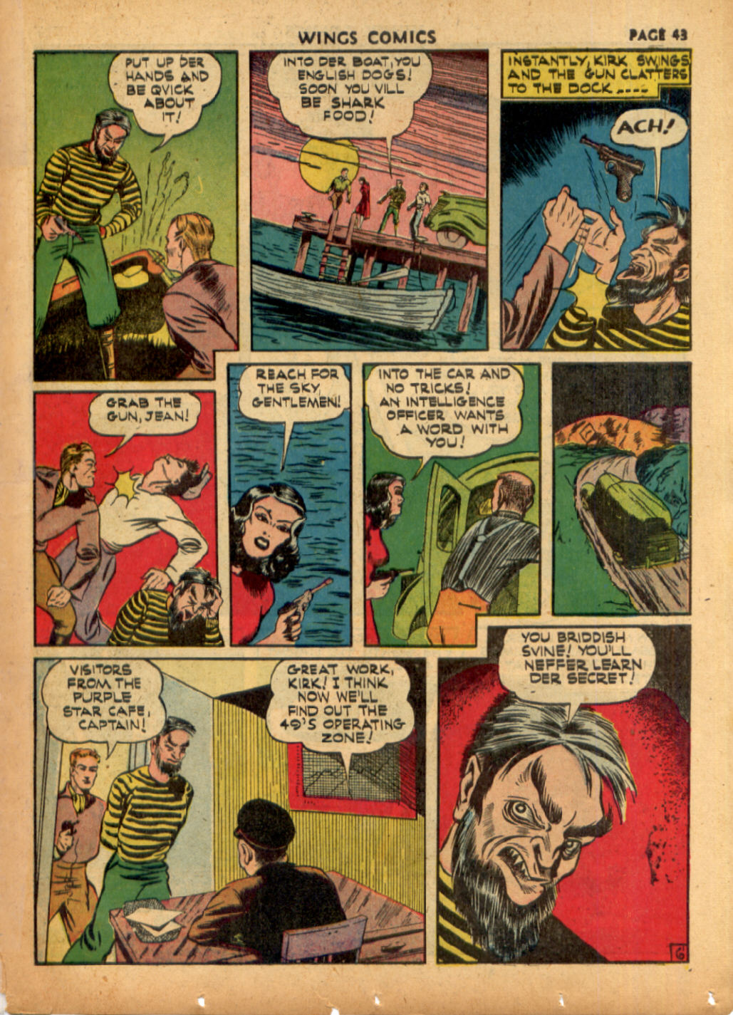 Read online Wings Comics comic -  Issue #16 - 45