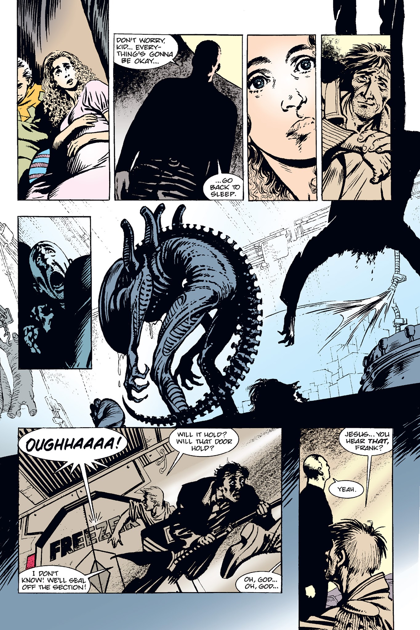 Read online Aliens: Glass Corridor comic -  Issue # Full - 8