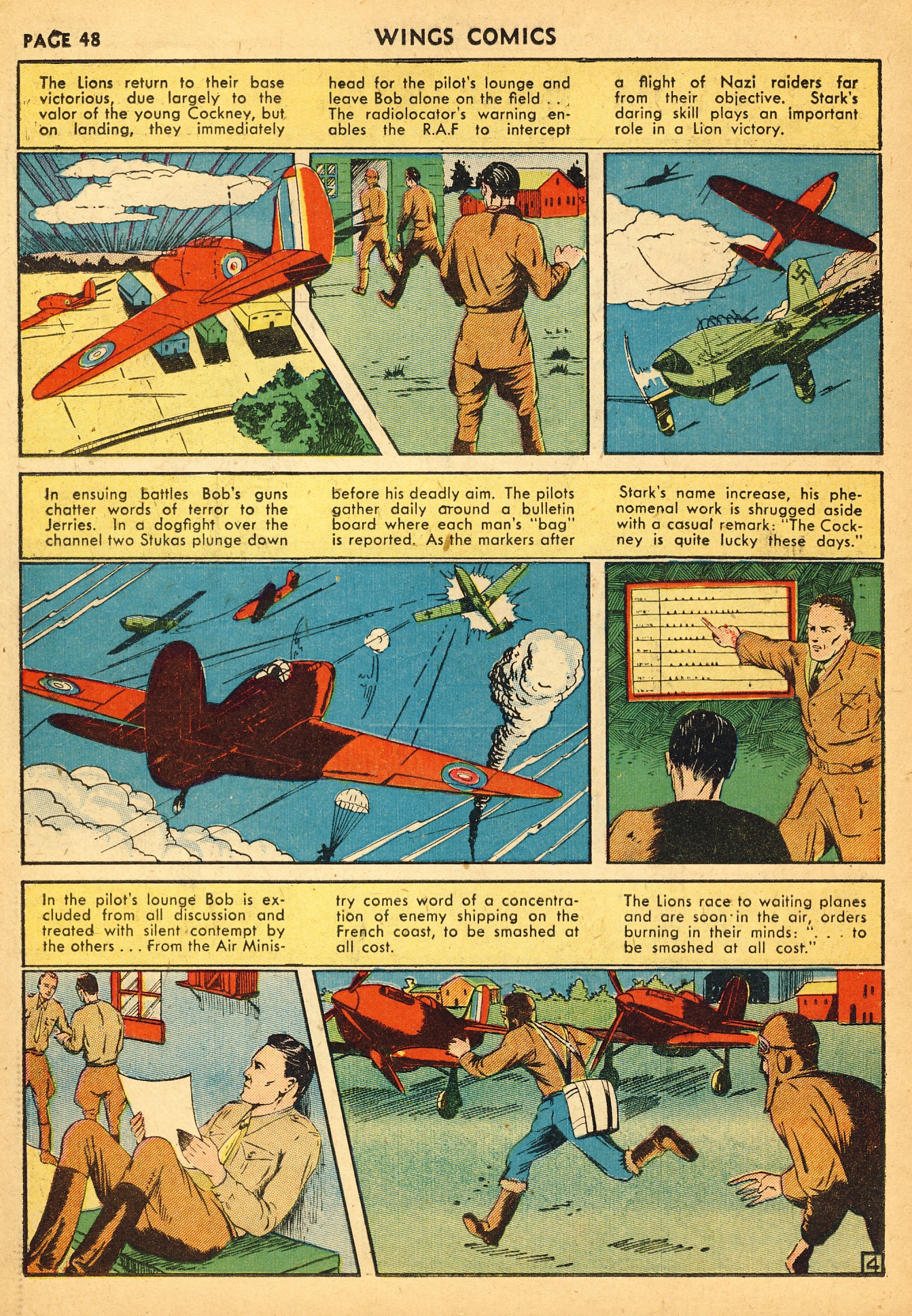 Read online Wings Comics comic -  Issue #14 - 51