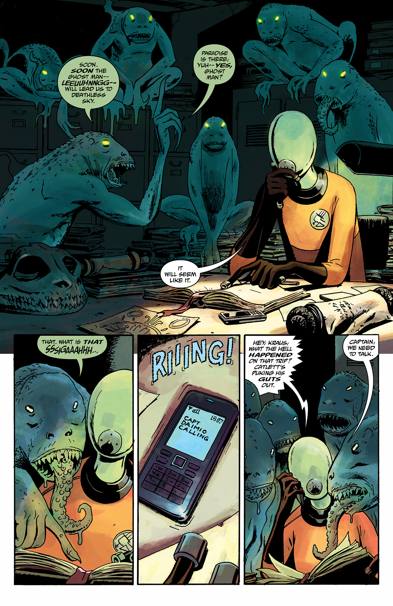 Read online B.P.R.D.: War on Frogs comic -  Issue #4 - 13