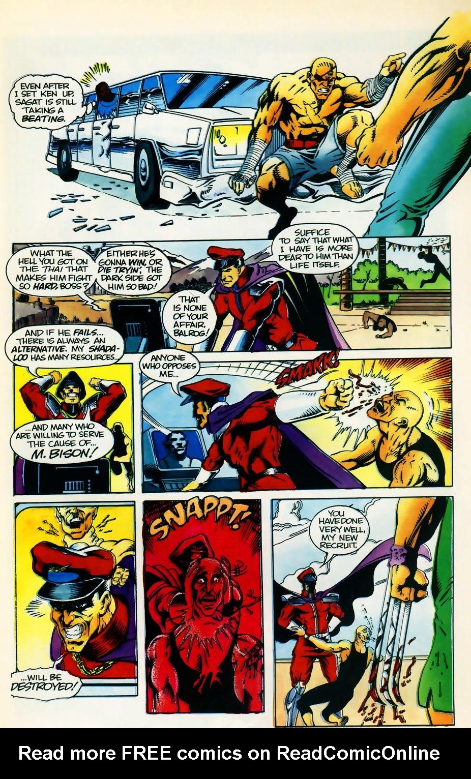 Read online Street Fighter (1994) comic -  Issue #2 - 10