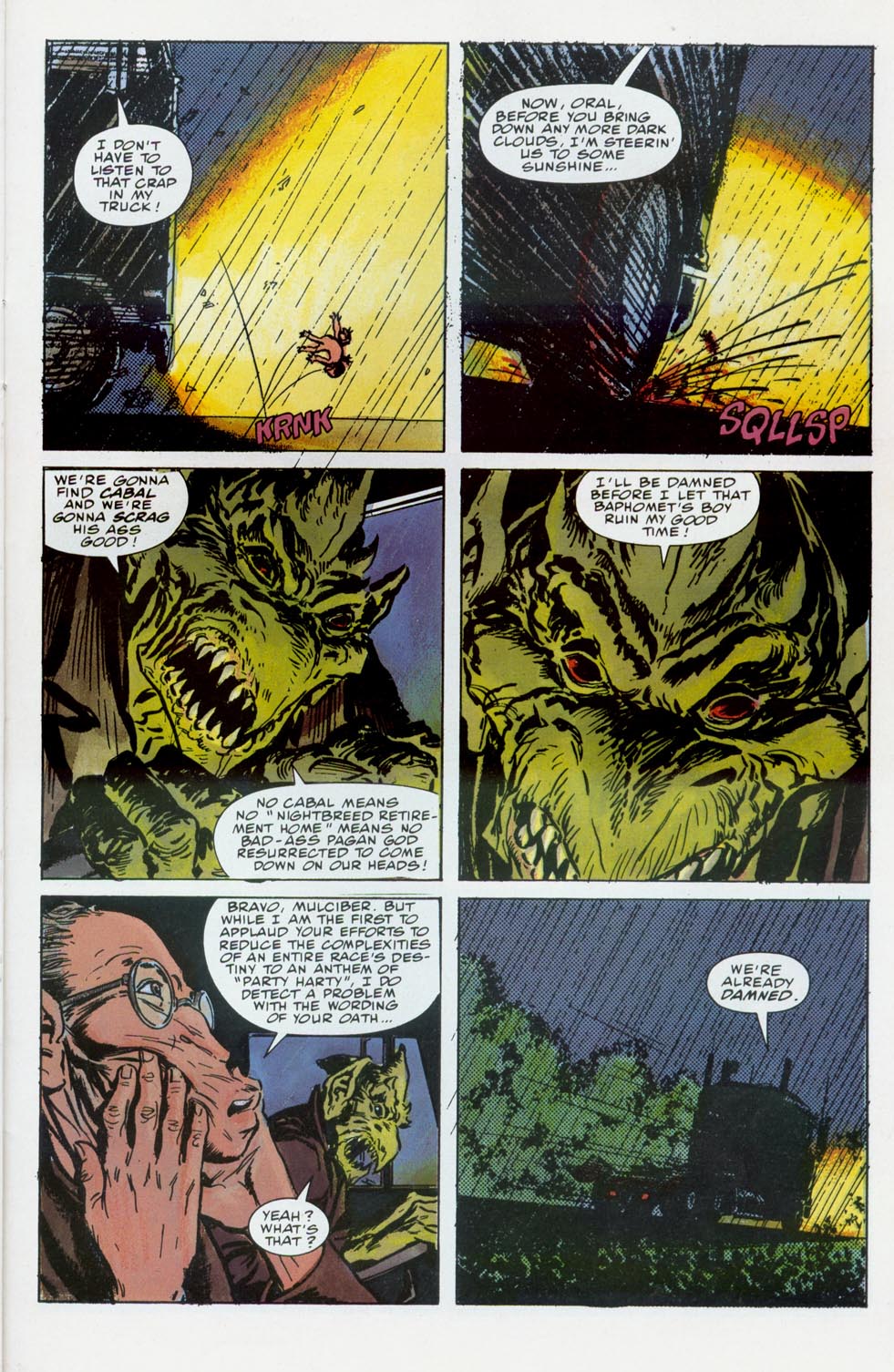 Read online Clive Barker's Night Breed (1990) comic -  Issue #6 - 27