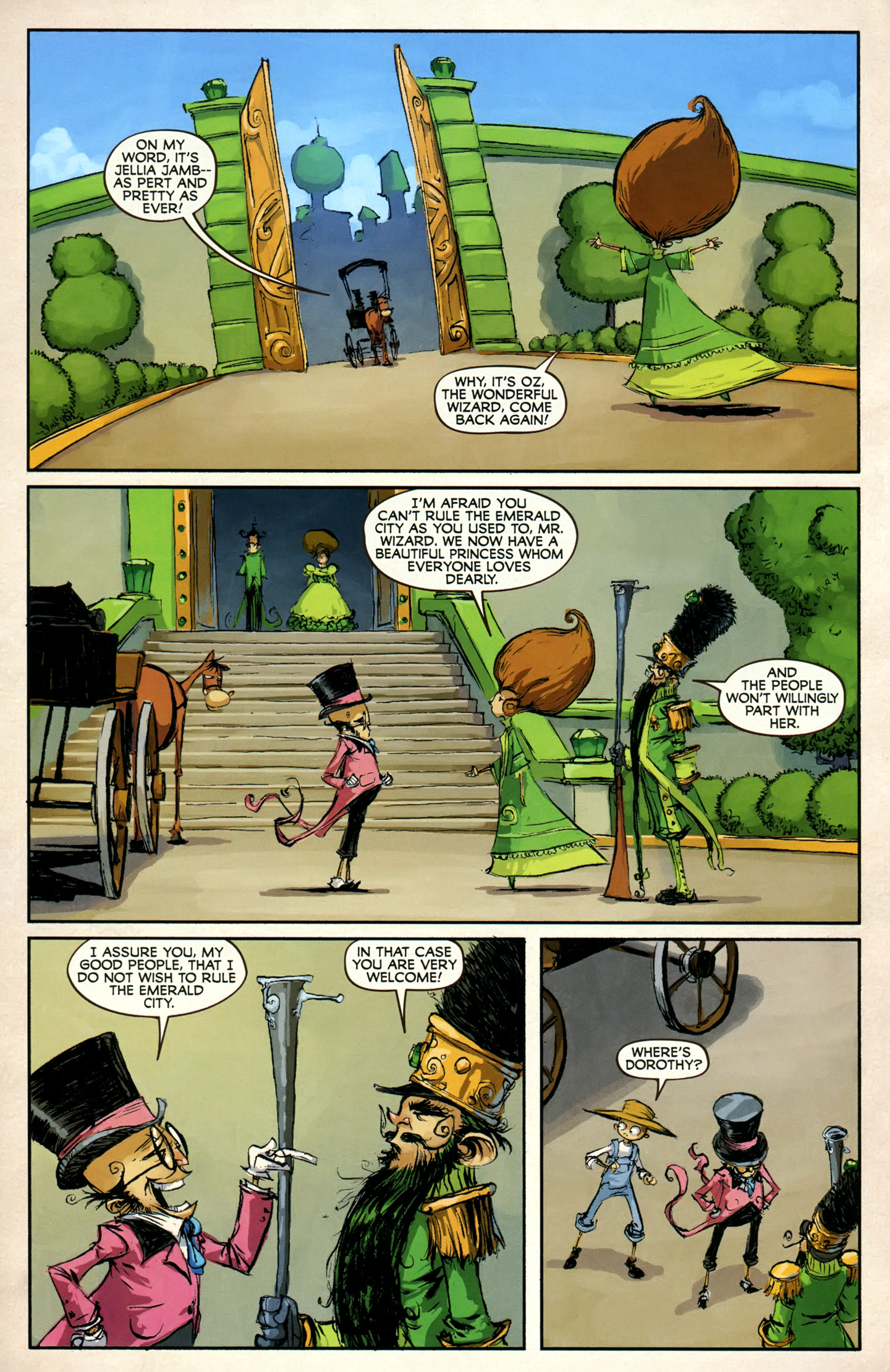 Read online Dorothy & The Wizard in Oz comic -  Issue #6 - 16