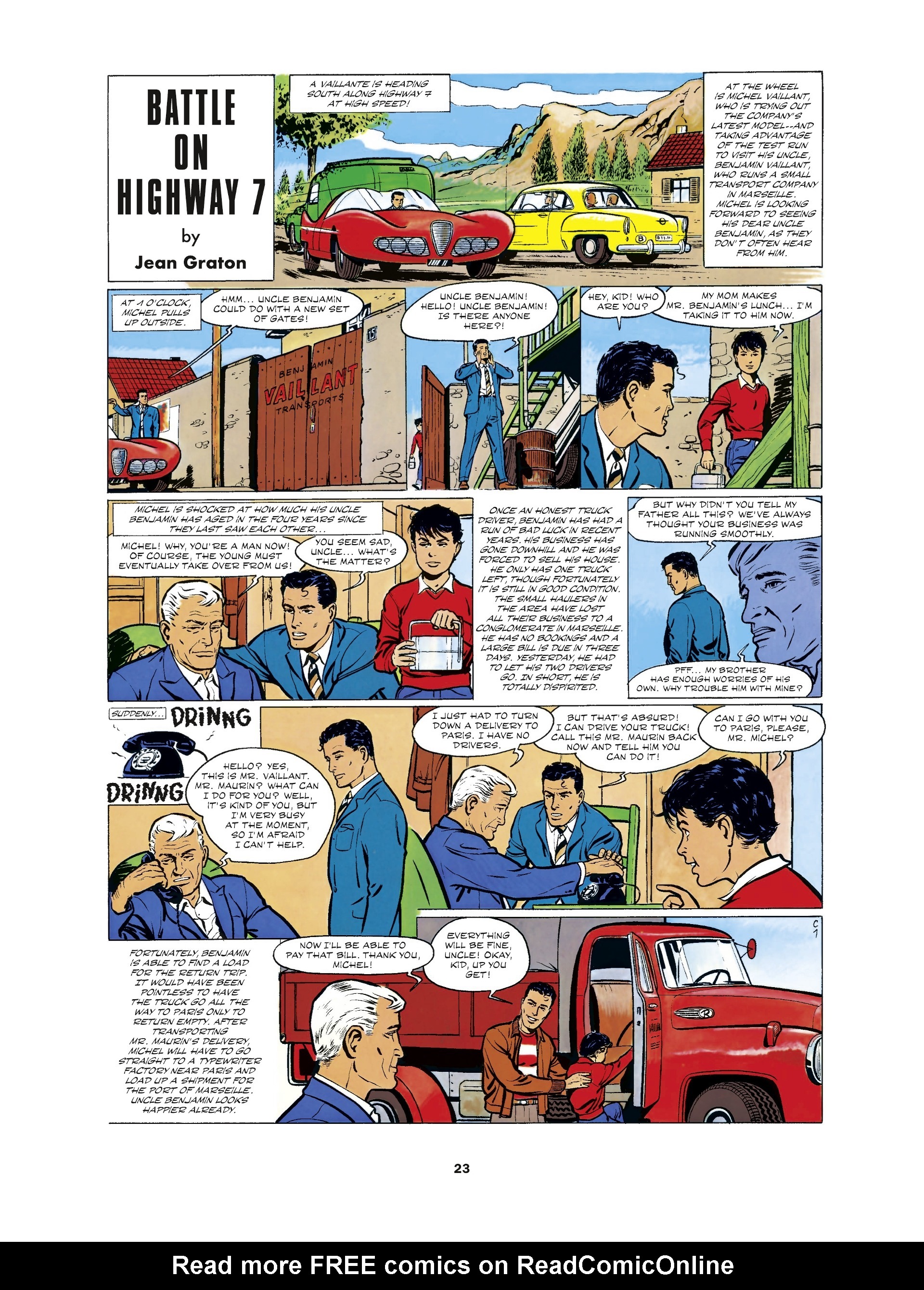 Read online Michel Vaillant Short Story Classics comic -  Issue # Full - 23