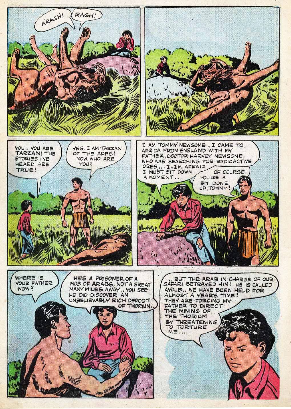Read online Tarzan (1948) comic -  Issue #2 - 8