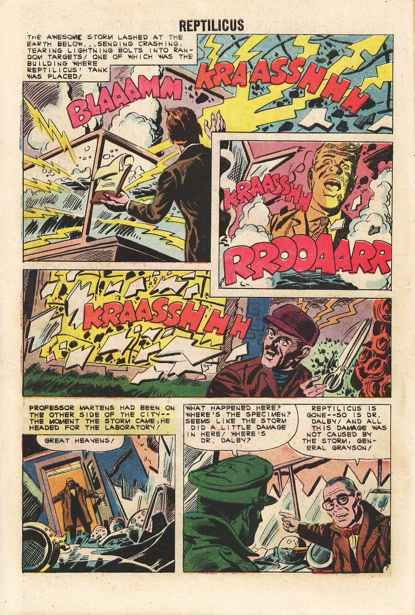 Read online Reptilicus comic -  Issue #1 - 10