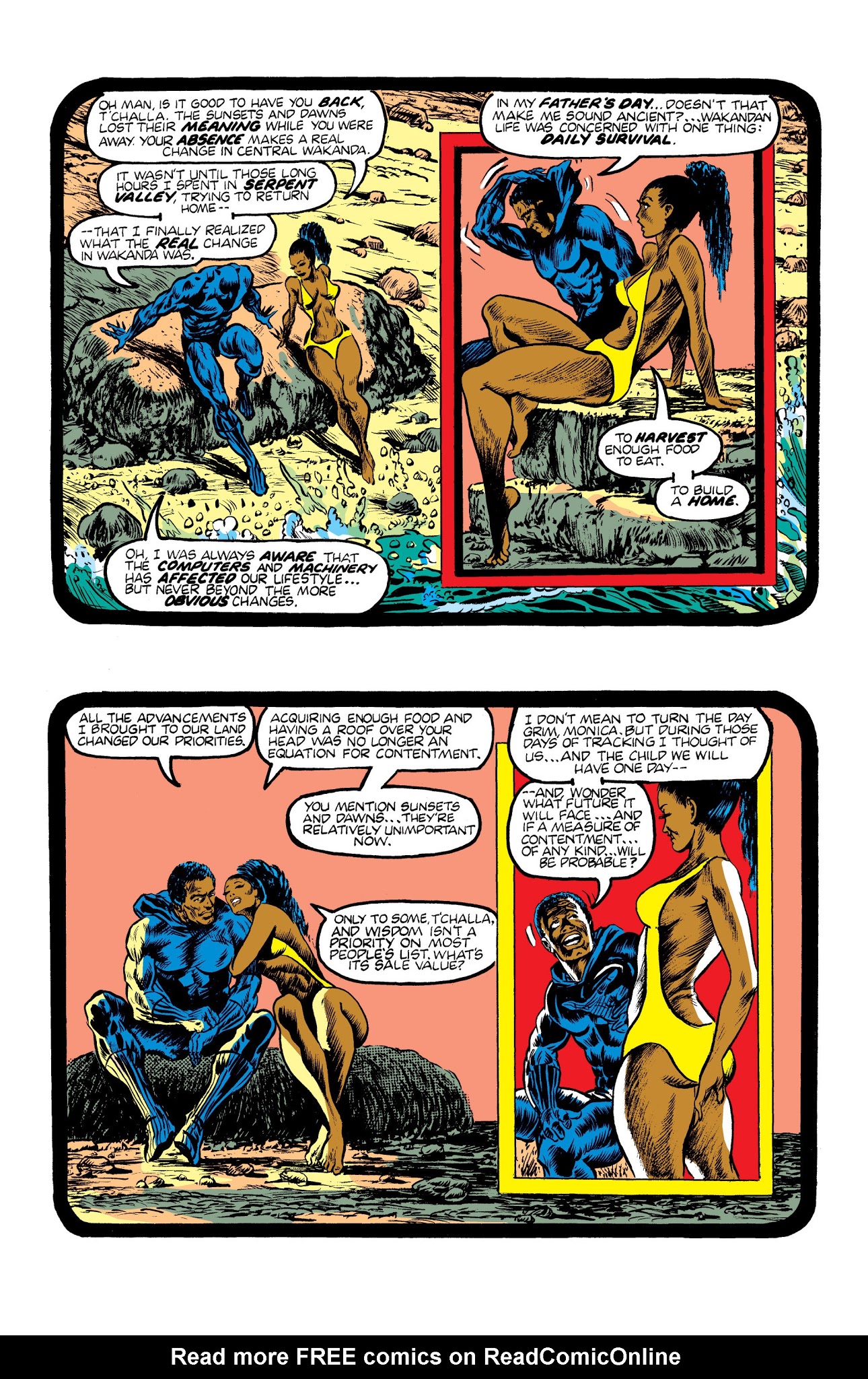 Read online Marvel Masterworks: The Black Panther comic -  Issue # TPB 1 - 176