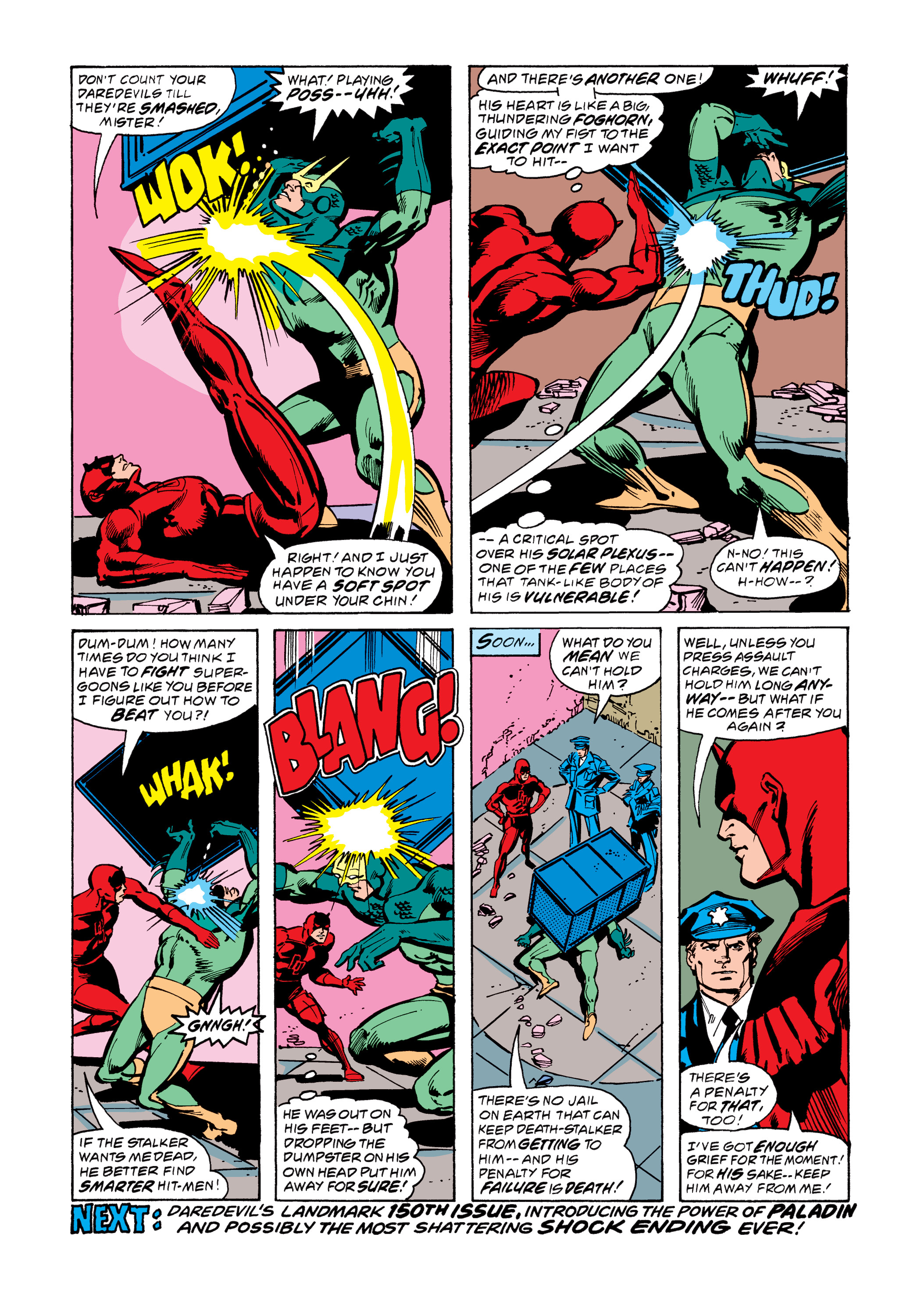 Read online Marvel Masterworks: Daredevil comic -  Issue # TPB 14 (Part 2) - 15