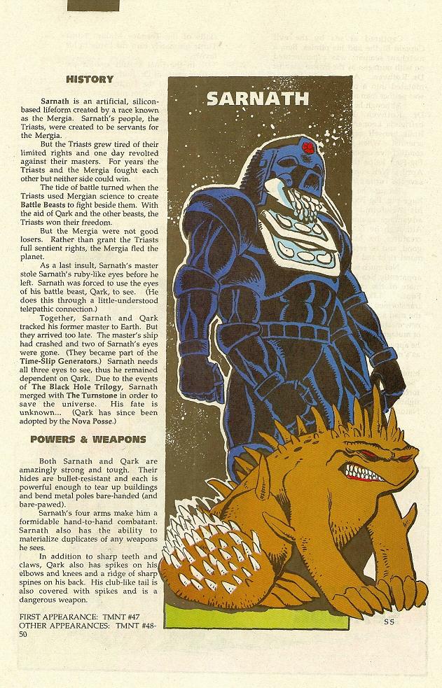 Read online Teenage Mutant Ninja Turtles Mutant Universe Sourcebook comic -  Issue #3 - 27