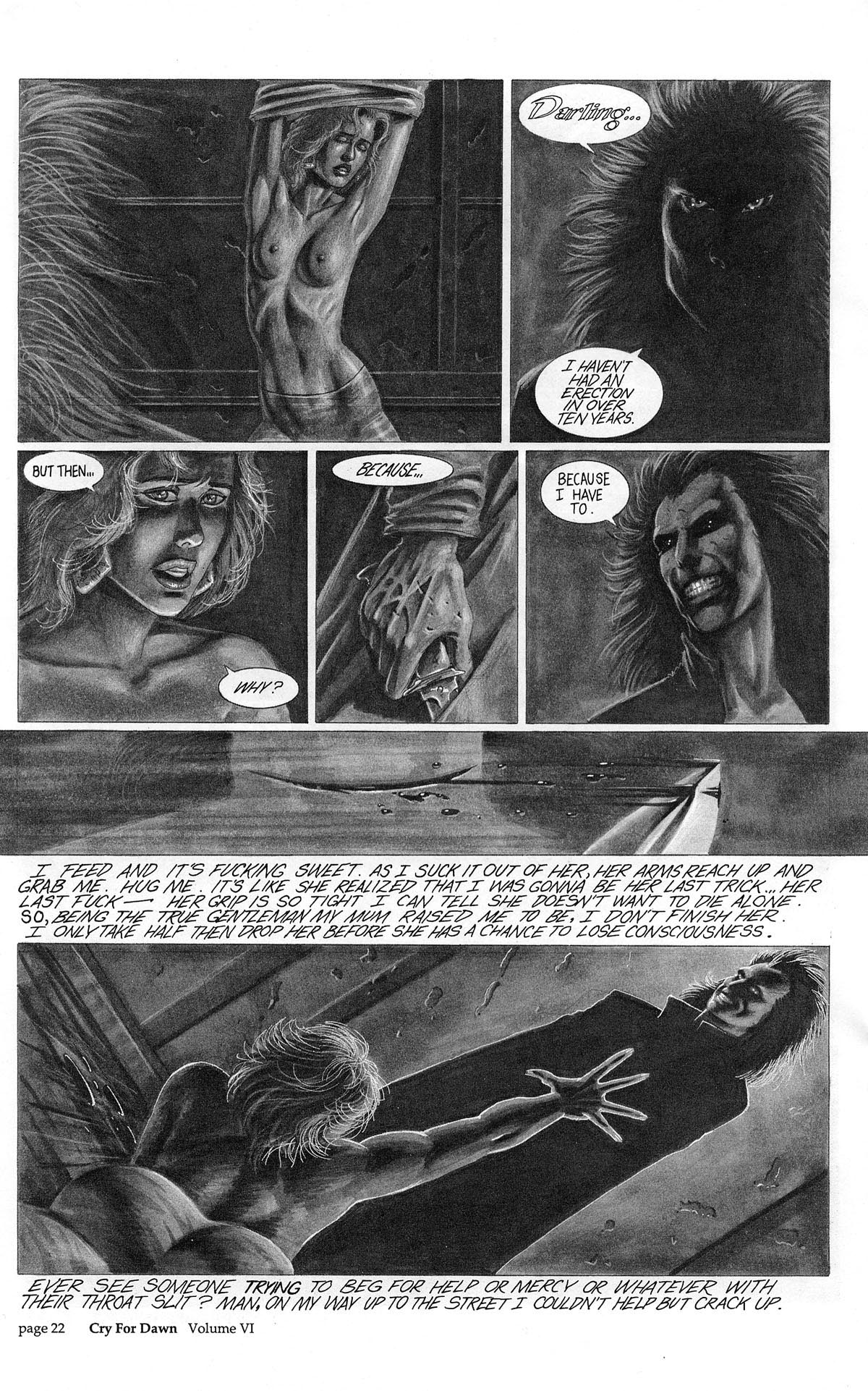 Read online Cry for Dawn comic -  Issue #6 - 24