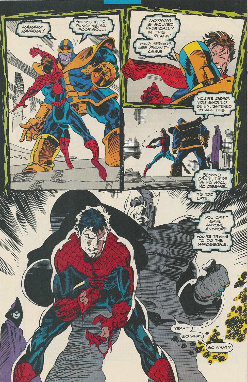 Read online Spider-Man (1990) comic -  Issue #17 - No One Gets Outta Here Alive - 16