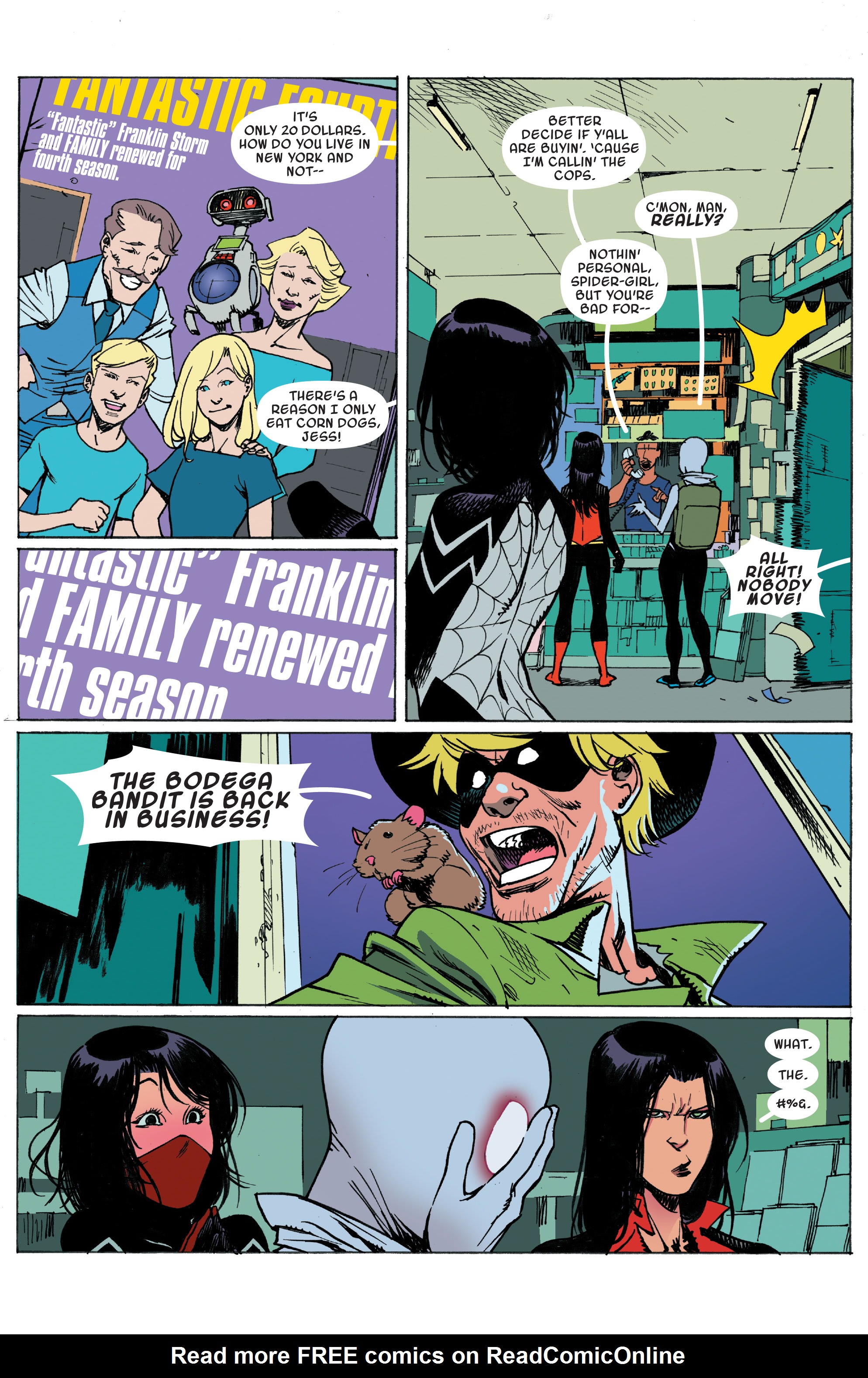 Read online Silk: Out of the Spider-Verse comic -  Issue # TPB 2 (Part 2) - 58