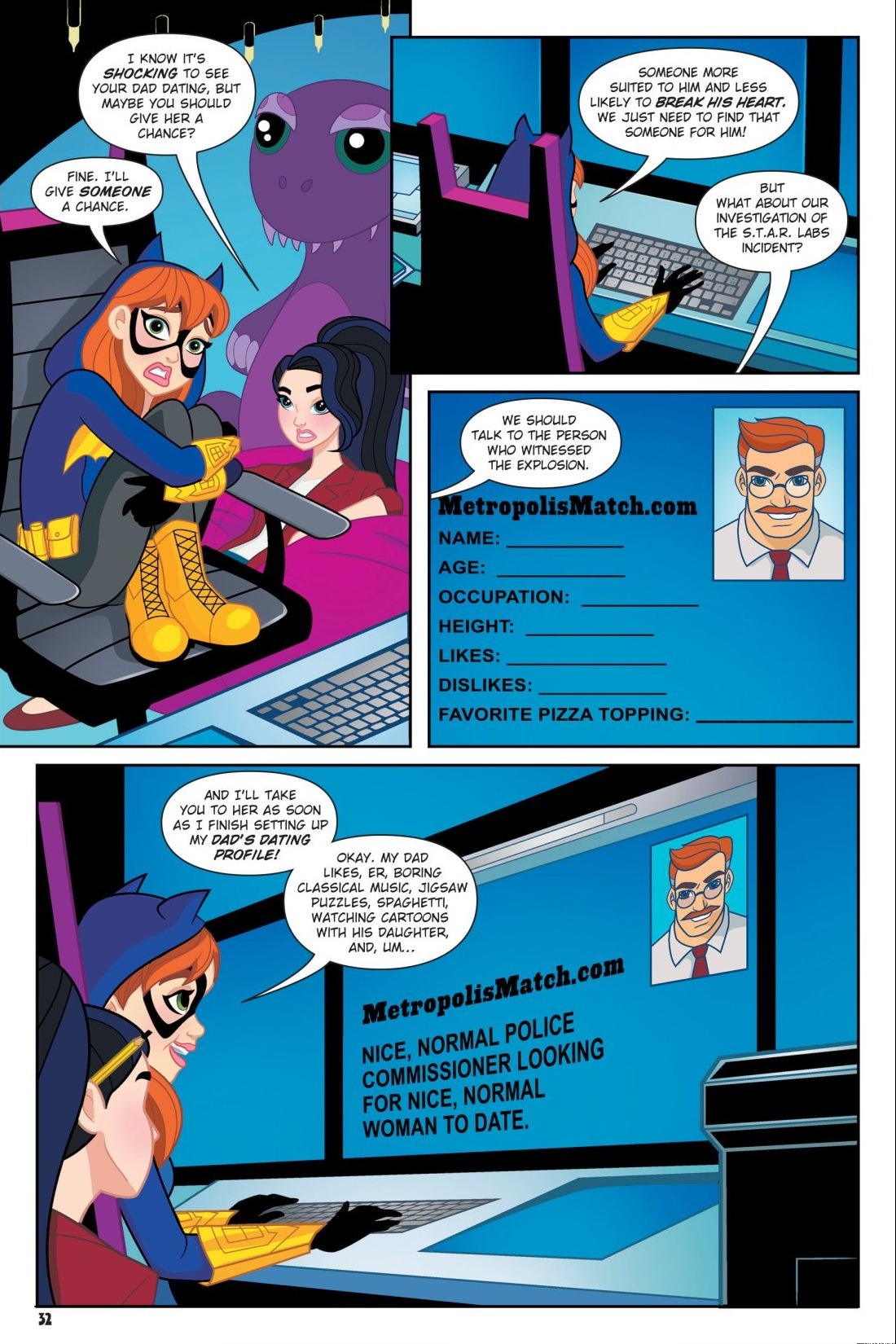 Read online DC Super Hero Girls: Date With Disaster comic -  Issue # TPB - 31