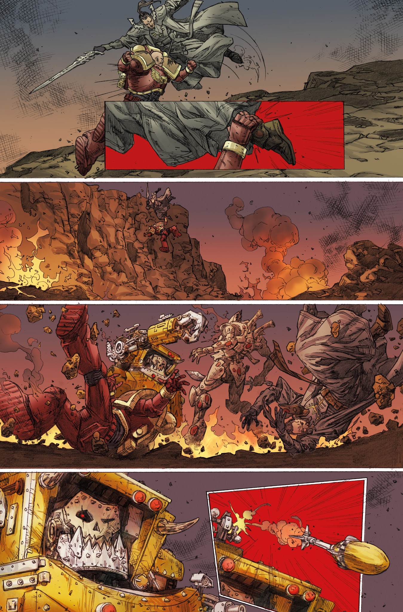 Read online Warhammer 40,000: Dawn of War comic -  Issue #4 - 17