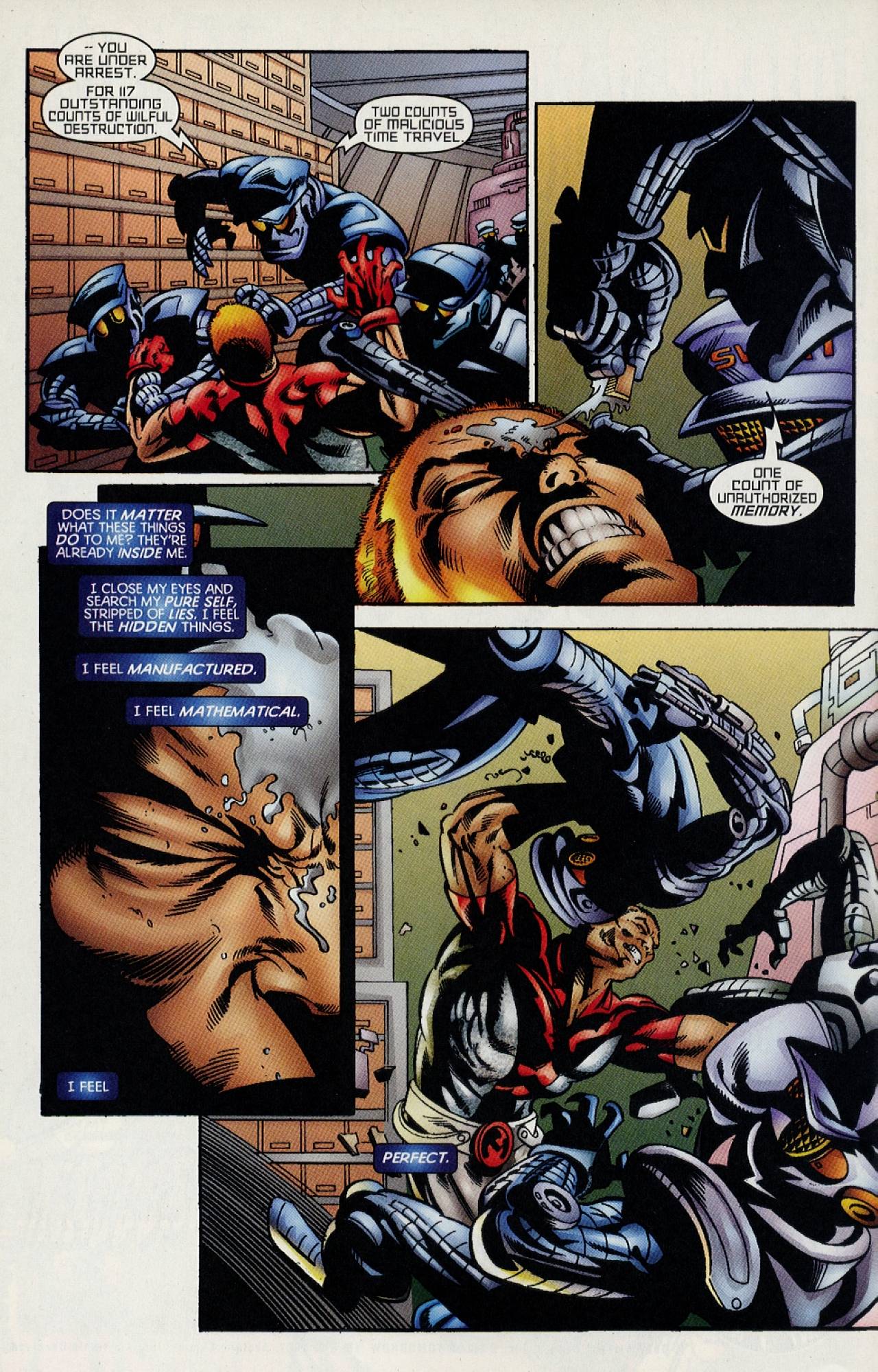 Read online Magnus Robot Fighter (1997) comic -  Issue #10 - 19