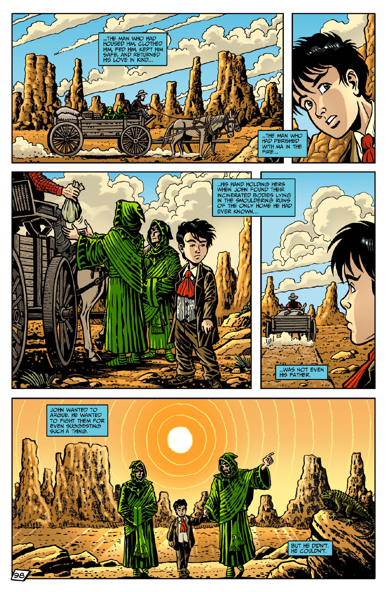 Read online John Aman Amazing Man comic -  Issue #5 - 4