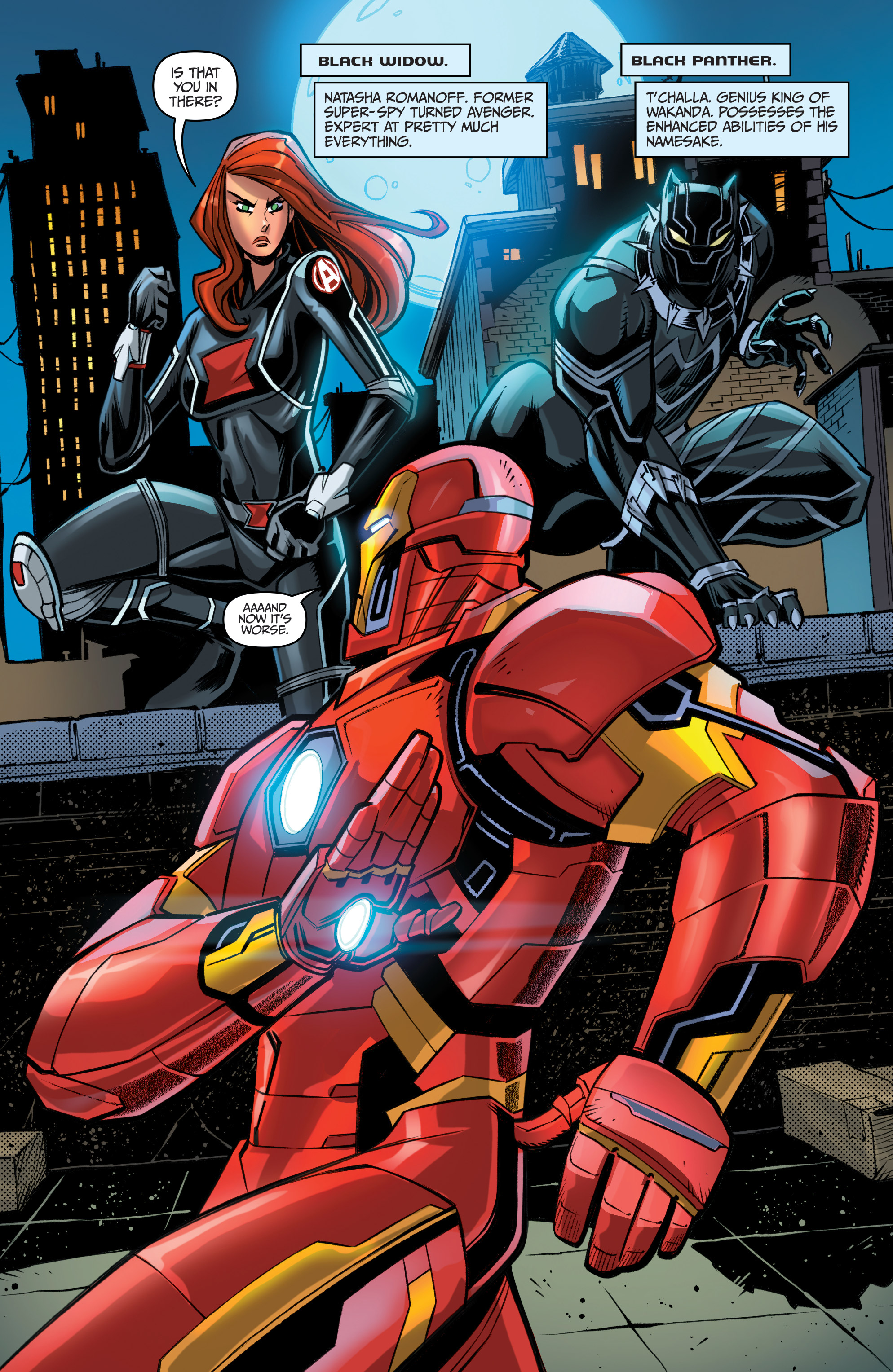Read online Marvel Action: Avengers comic -  Issue #1 - 10