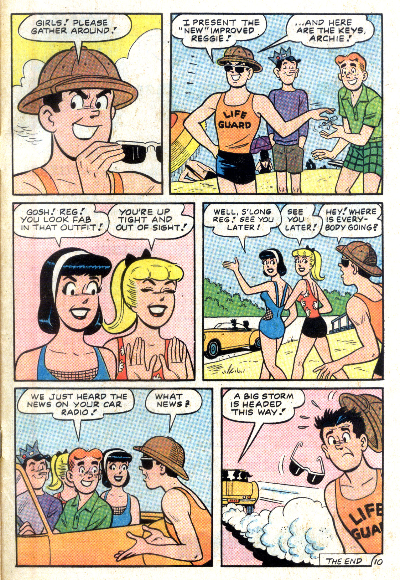 Read online Reggie and Me (1966) comic -  Issue #19 - 33