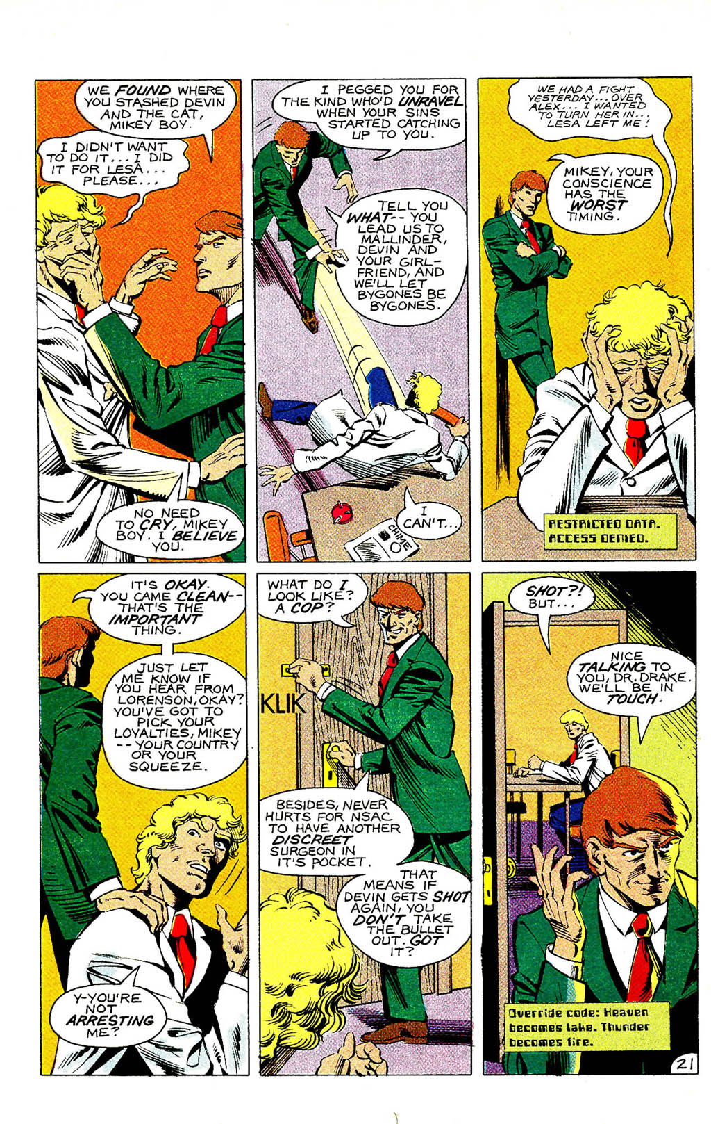 Read online Whisper (1986) comic -  Issue #5 - 24