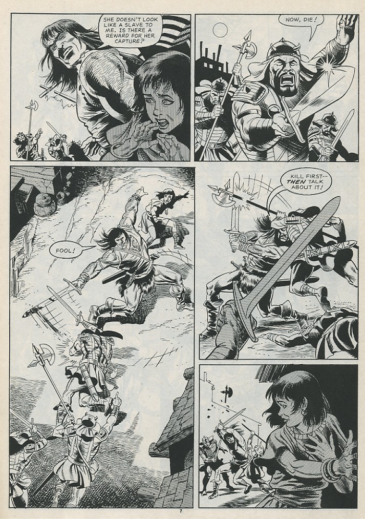 Read online The Savage Sword Of Conan comic -  Issue #188 - 9