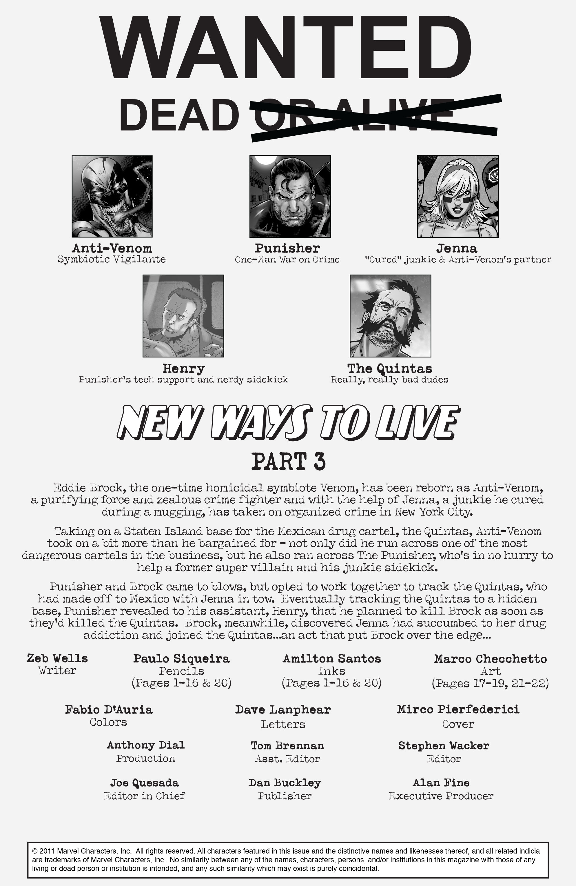 Read online Amazing Spider-Man Presents: Anti-Venom - New Ways To Live comic -  Issue #3 - 2