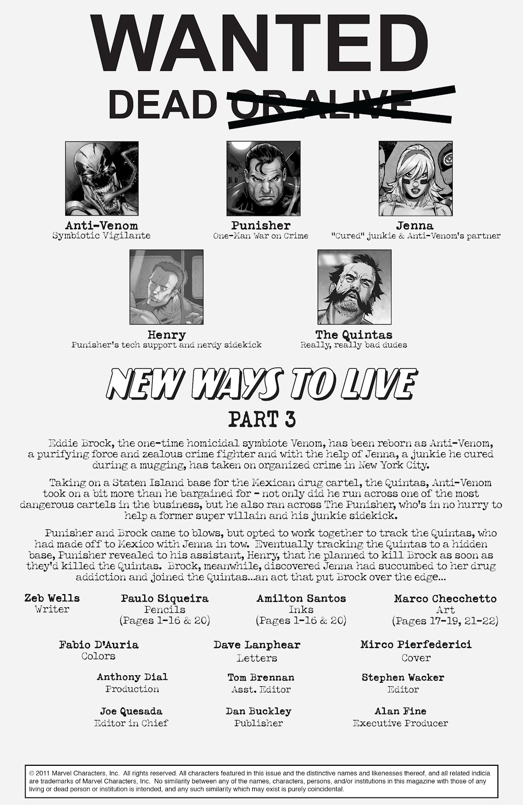 Amazing Spider-Man Presents: Anti-Venom - New Ways To Live issue 3 - Page 2