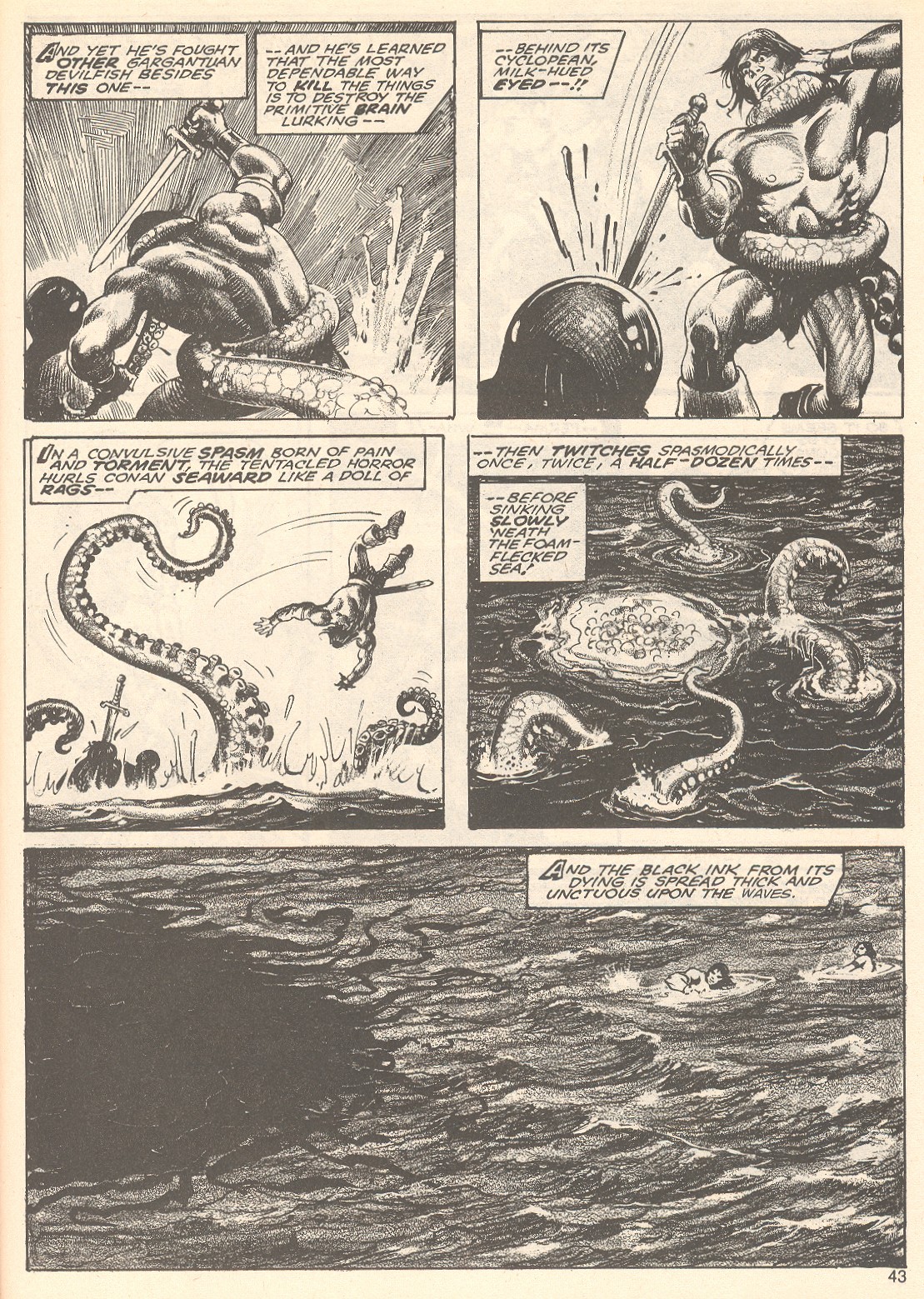 The Savage Sword Of Conan issue 75 - Page 43
