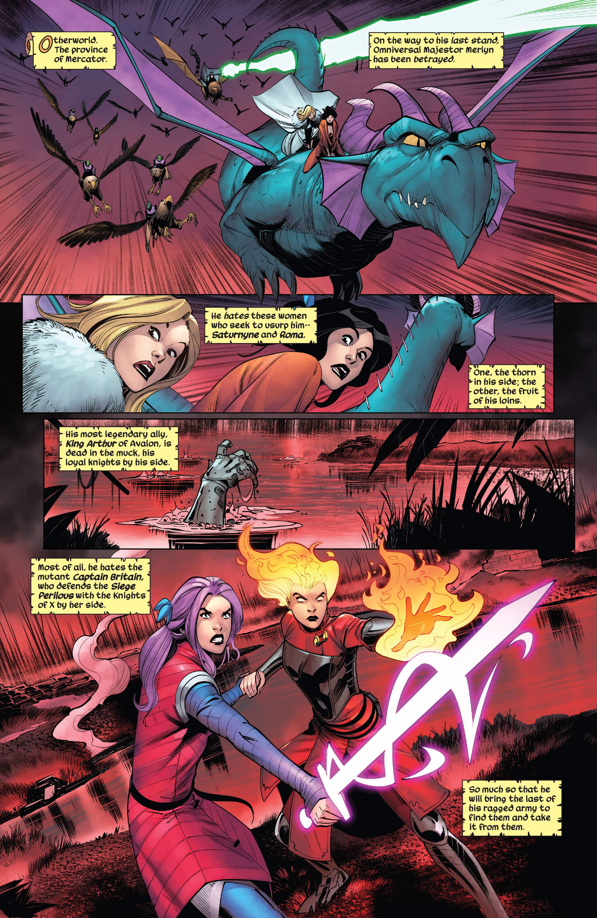Read online Knights of X comic -  Issue #5 - 2