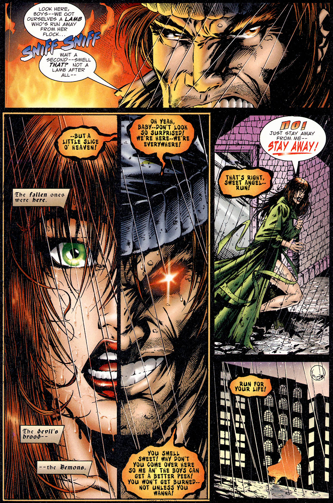 Read online Avengelyne (1995) comic -  Issue #1 - 4