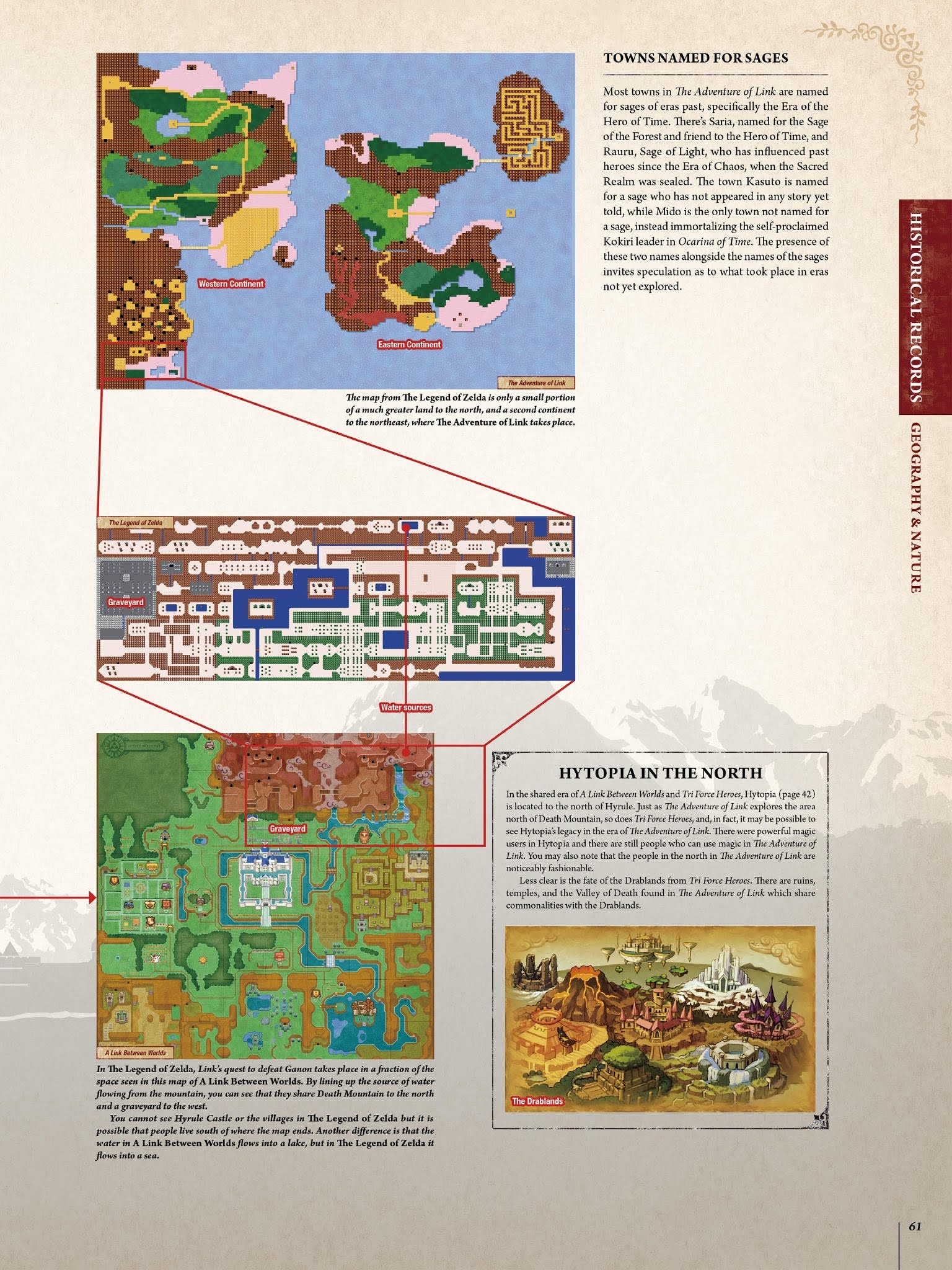 Read online The Legend of Zelda Encyclopedia comic -  Issue # TPB (Part 1) - 65