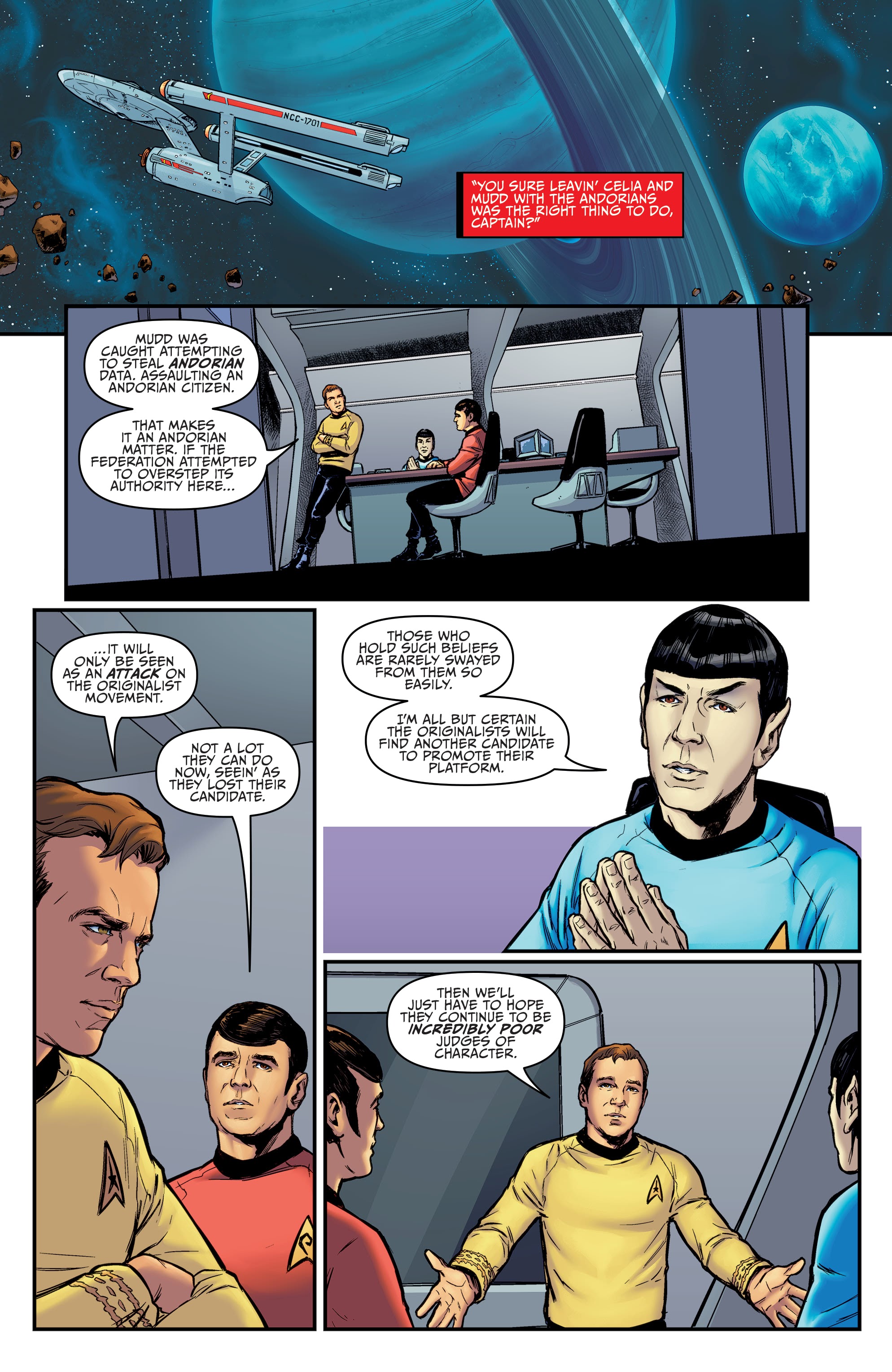 Read online Star Trek: Year Five comic -  Issue #16 - 19