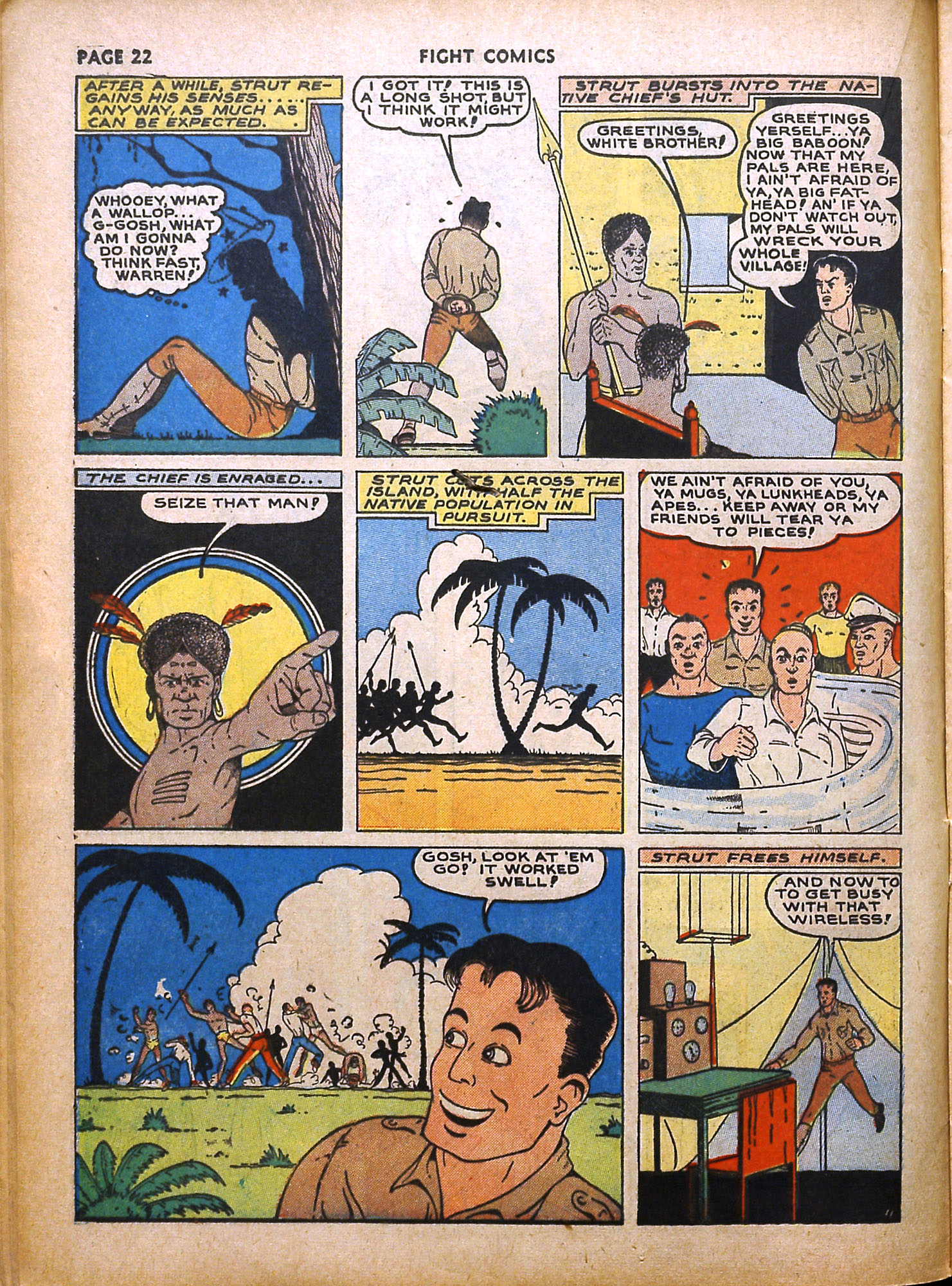 Read online Fight Comics comic -  Issue #14 - 24