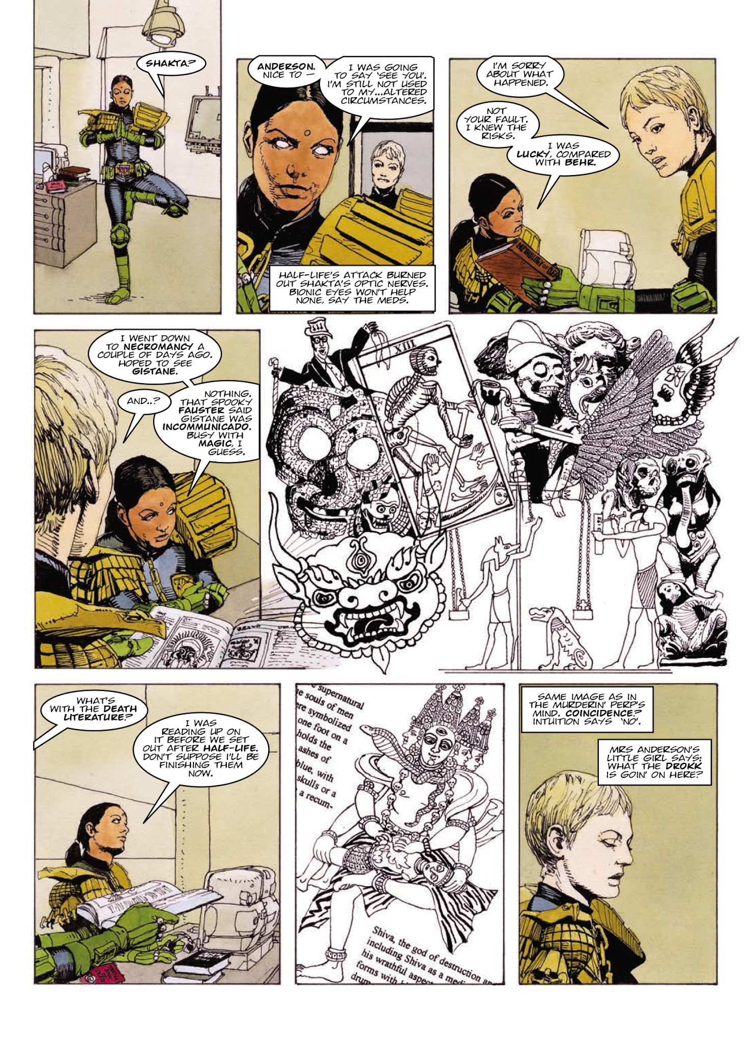 Read online Judge Anderson: The Psi Files comic -  Issue # TPB 4 - 195